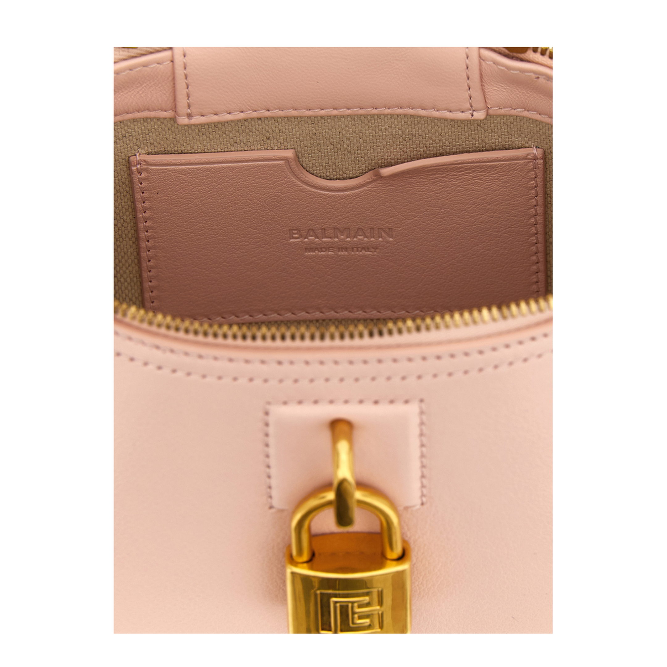 Pulse Vanity Calfskin Handbag - Pink