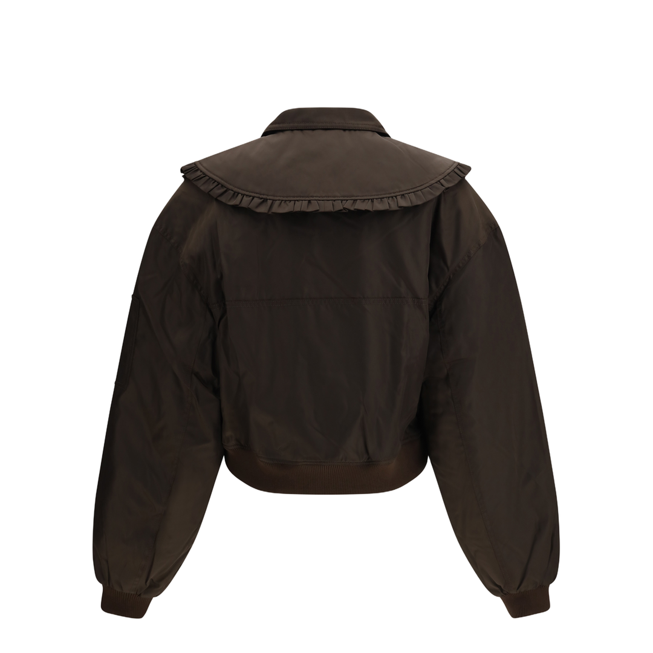 MAYFEYR - Ganni - Duchesse Nylon Bomber Jacket - A1010046