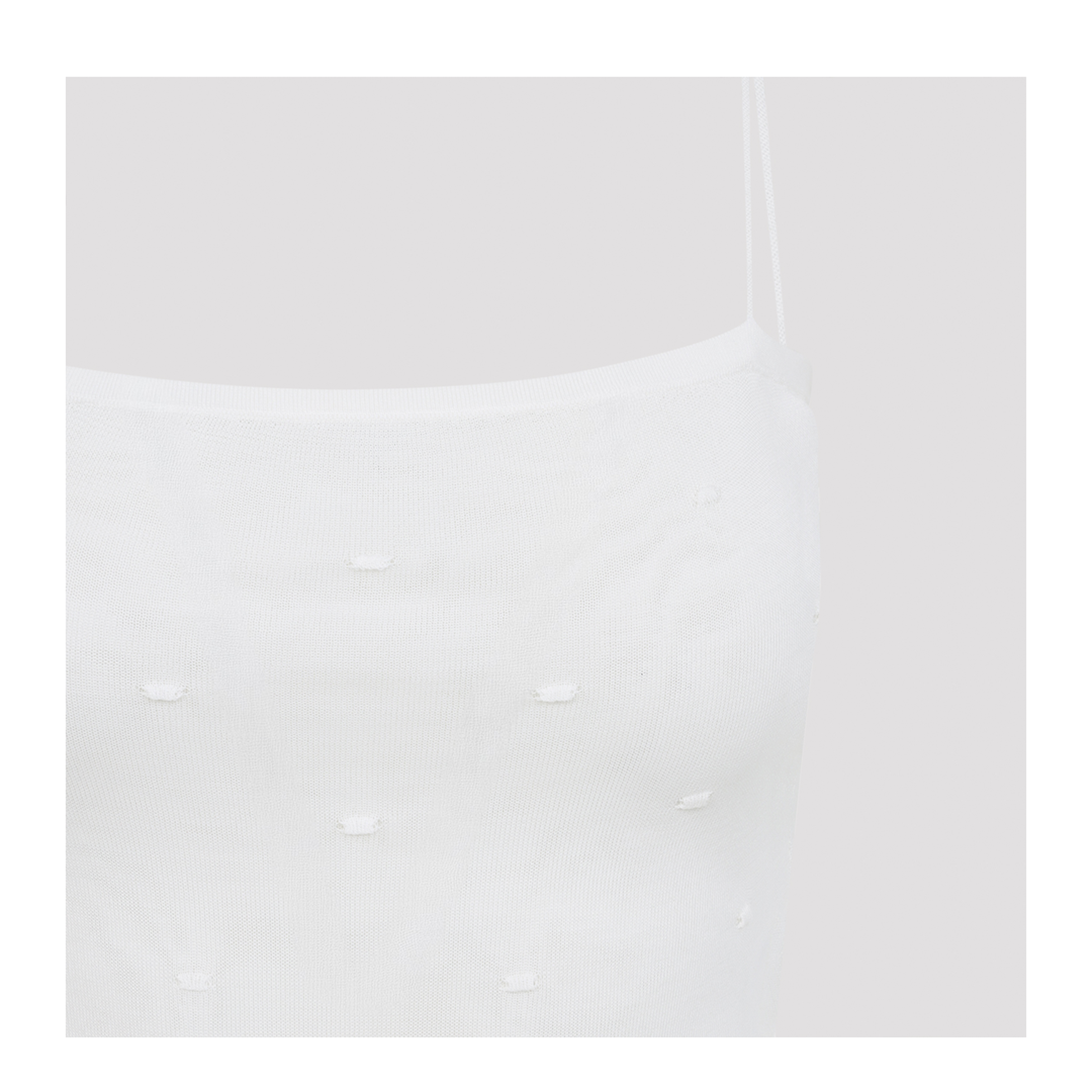 MAYFEYR - Jacquemus - The Plumetis Top - TOW00901AK00317