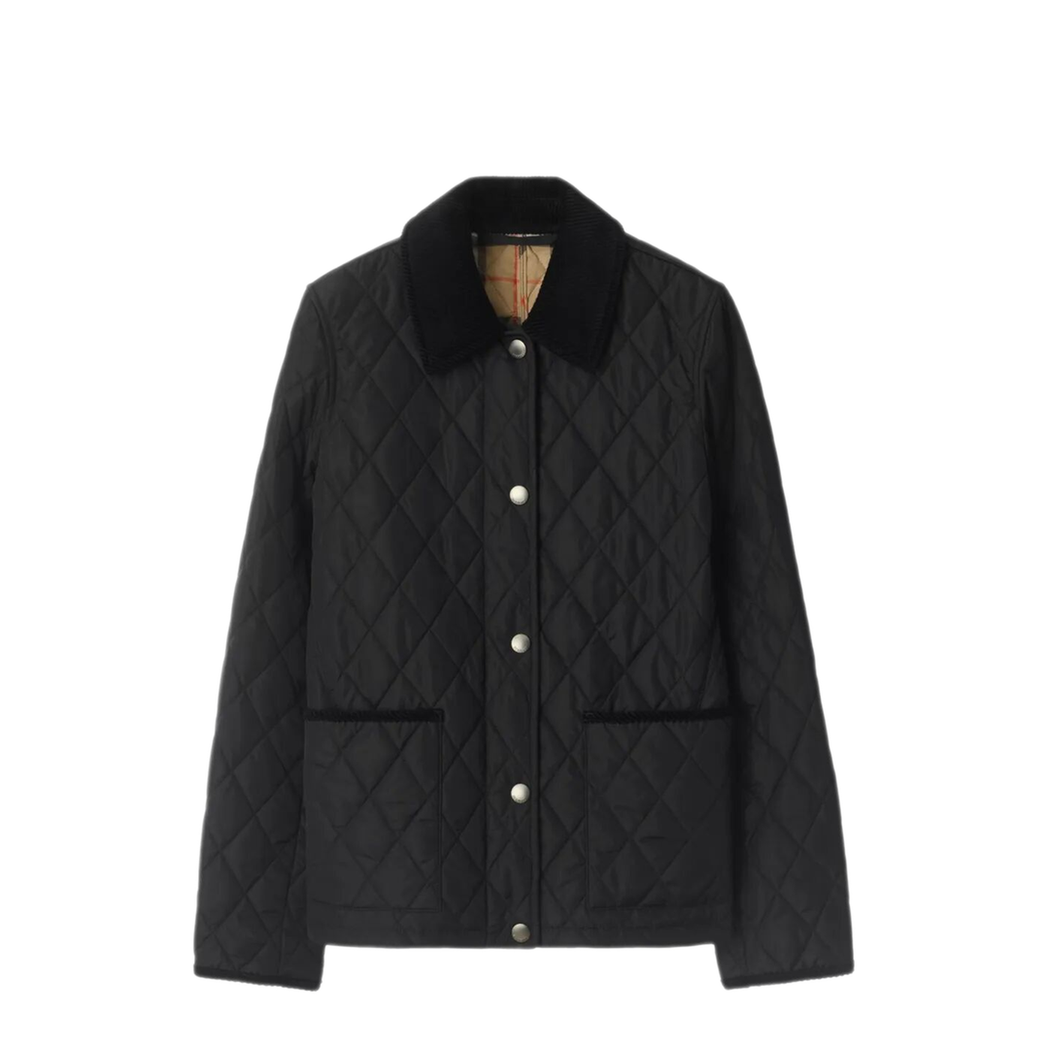 MAYFEYR - - Check Lining Quilted Nylon Dorset Jacket - 8107510BLACKSAND