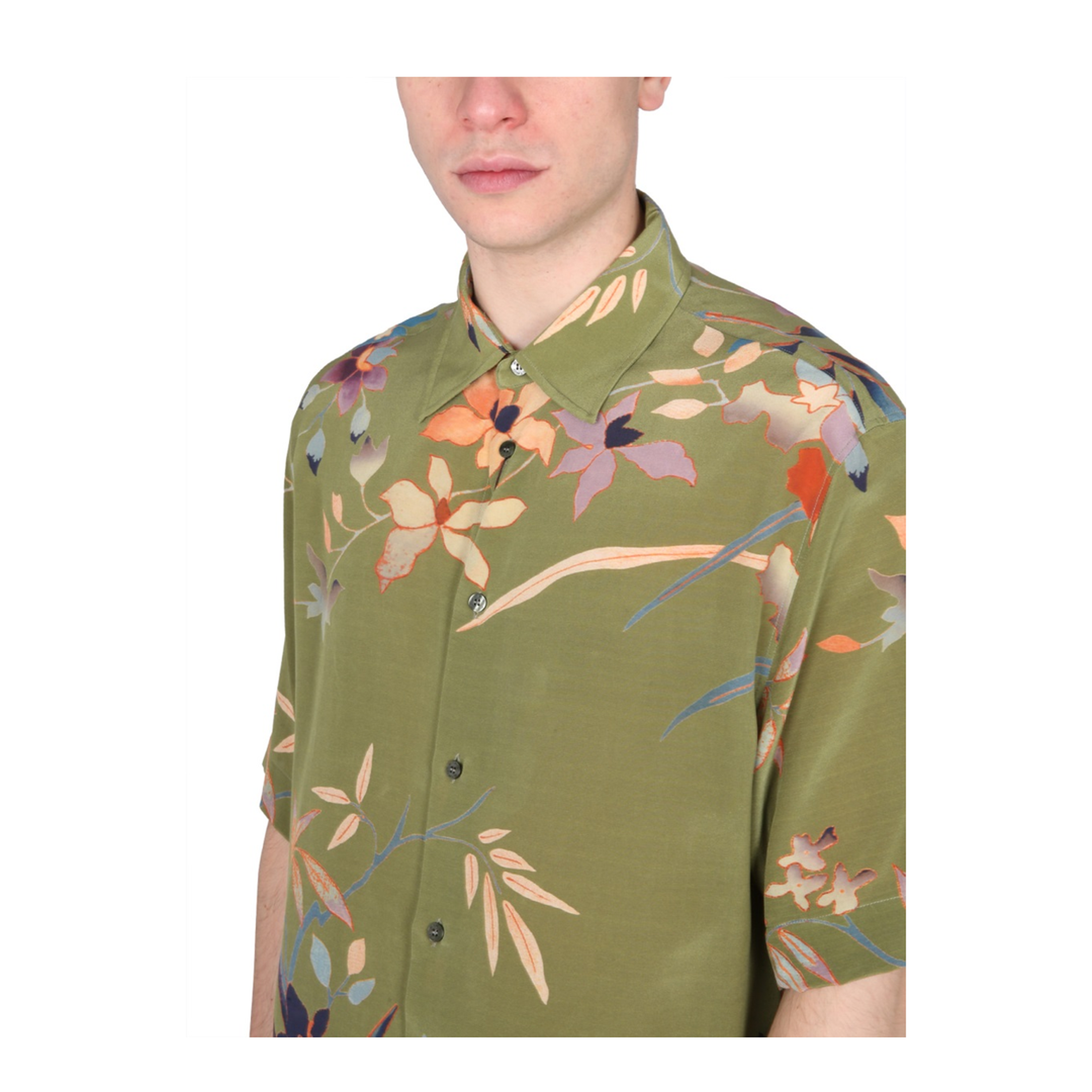 Printed Silk Shirt