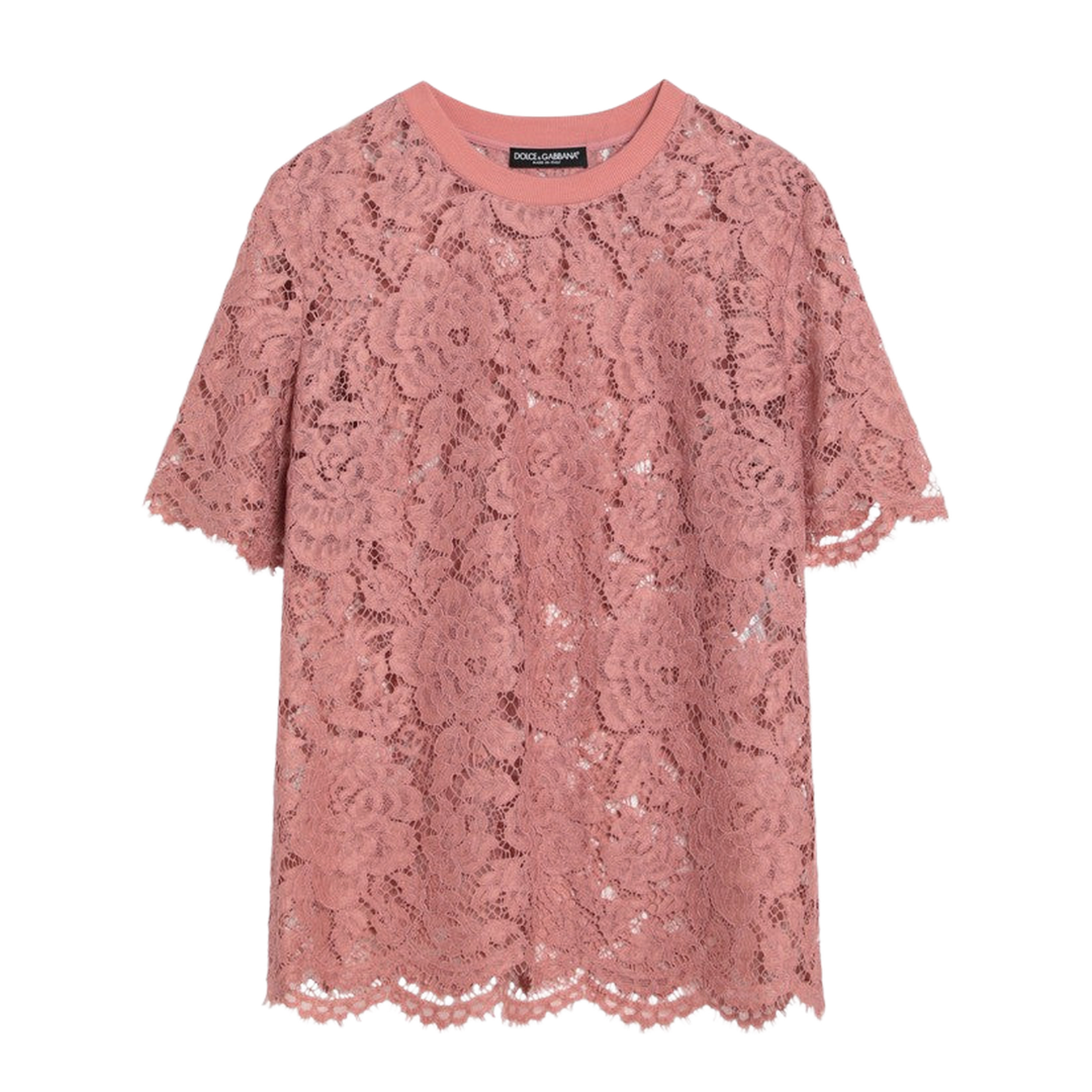 Pink Lace T-Shirt