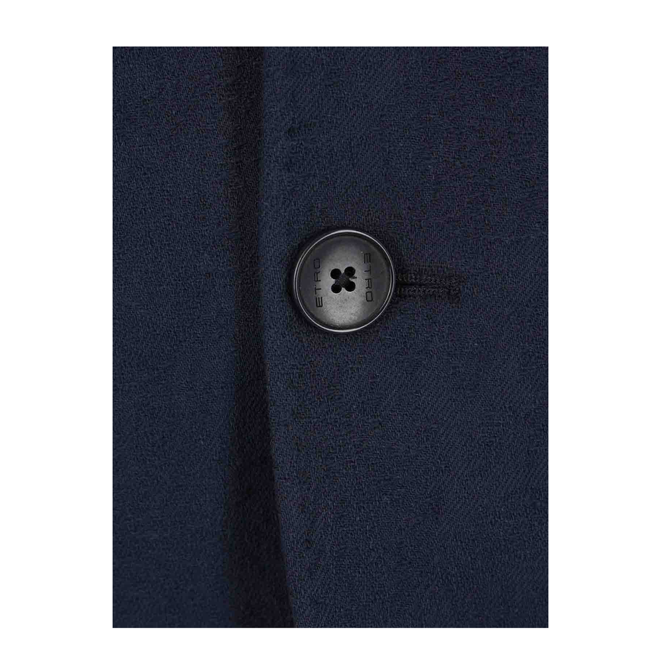 Button Up Blazer Blue