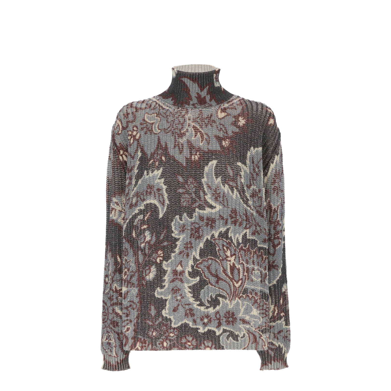 Printed Wool Sweater