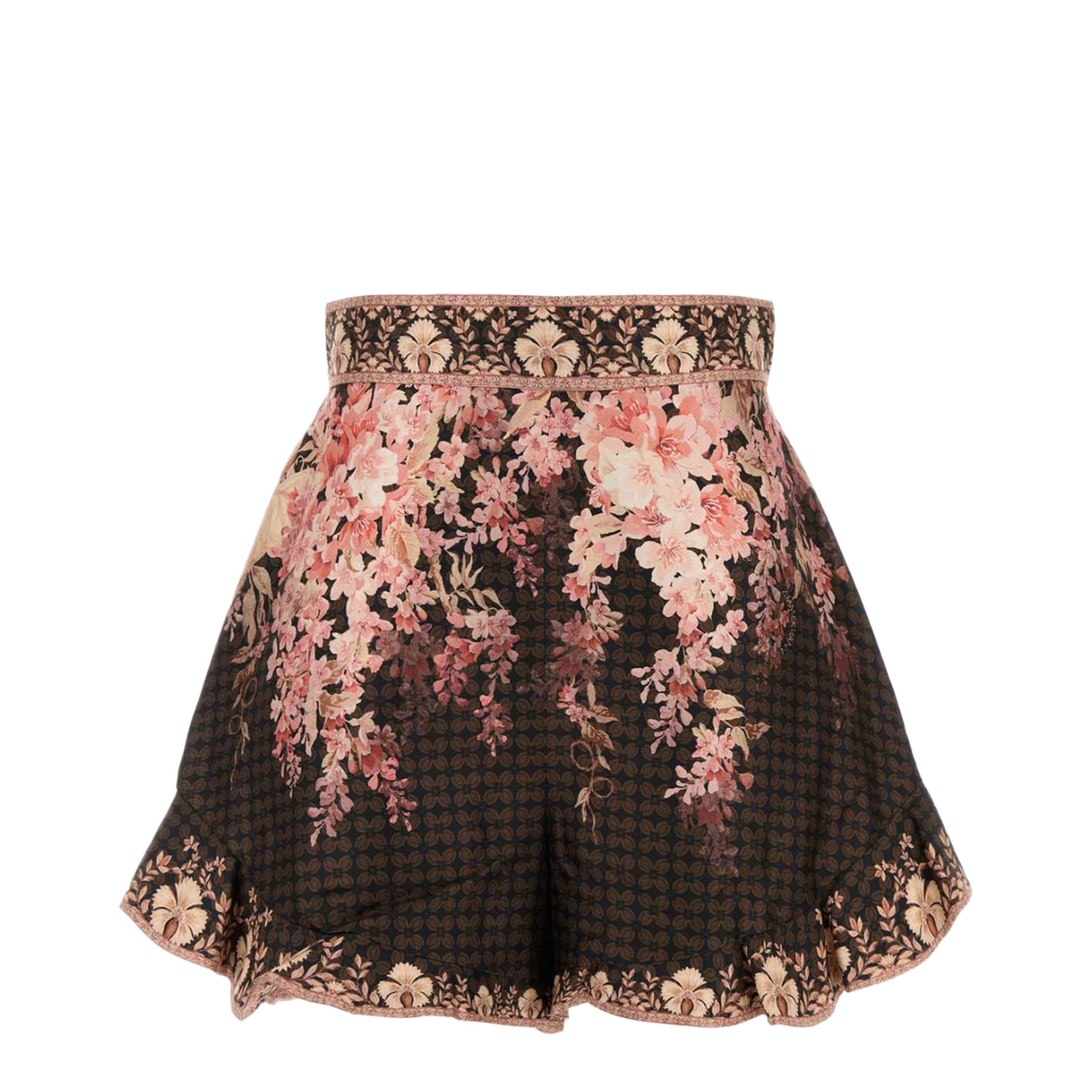 Illuminate Flutter Silk Blend Shorts