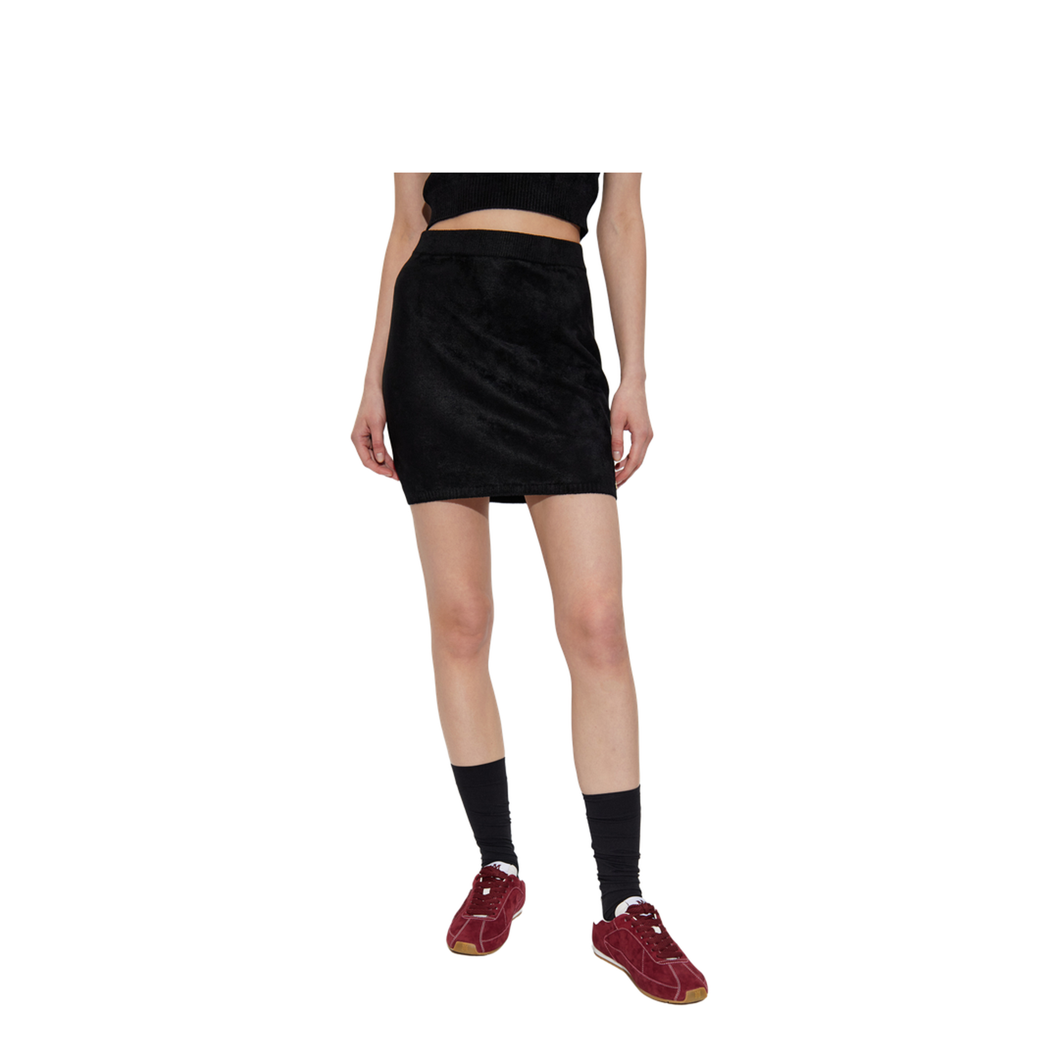 Short Skirt with Logo