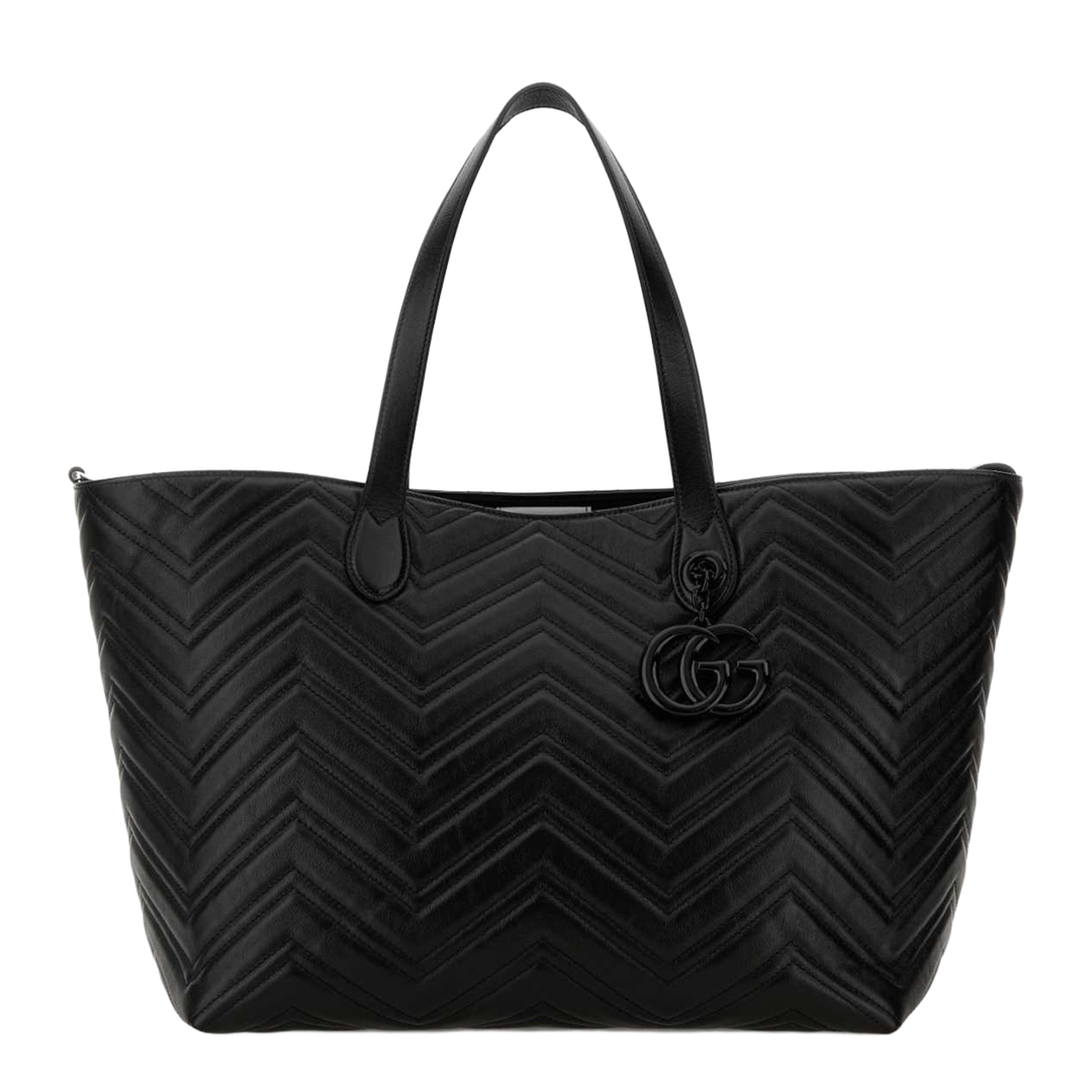 MAYFEYR - Gucci - Black Leather Large Shopping Bag - 855392AAFS11000