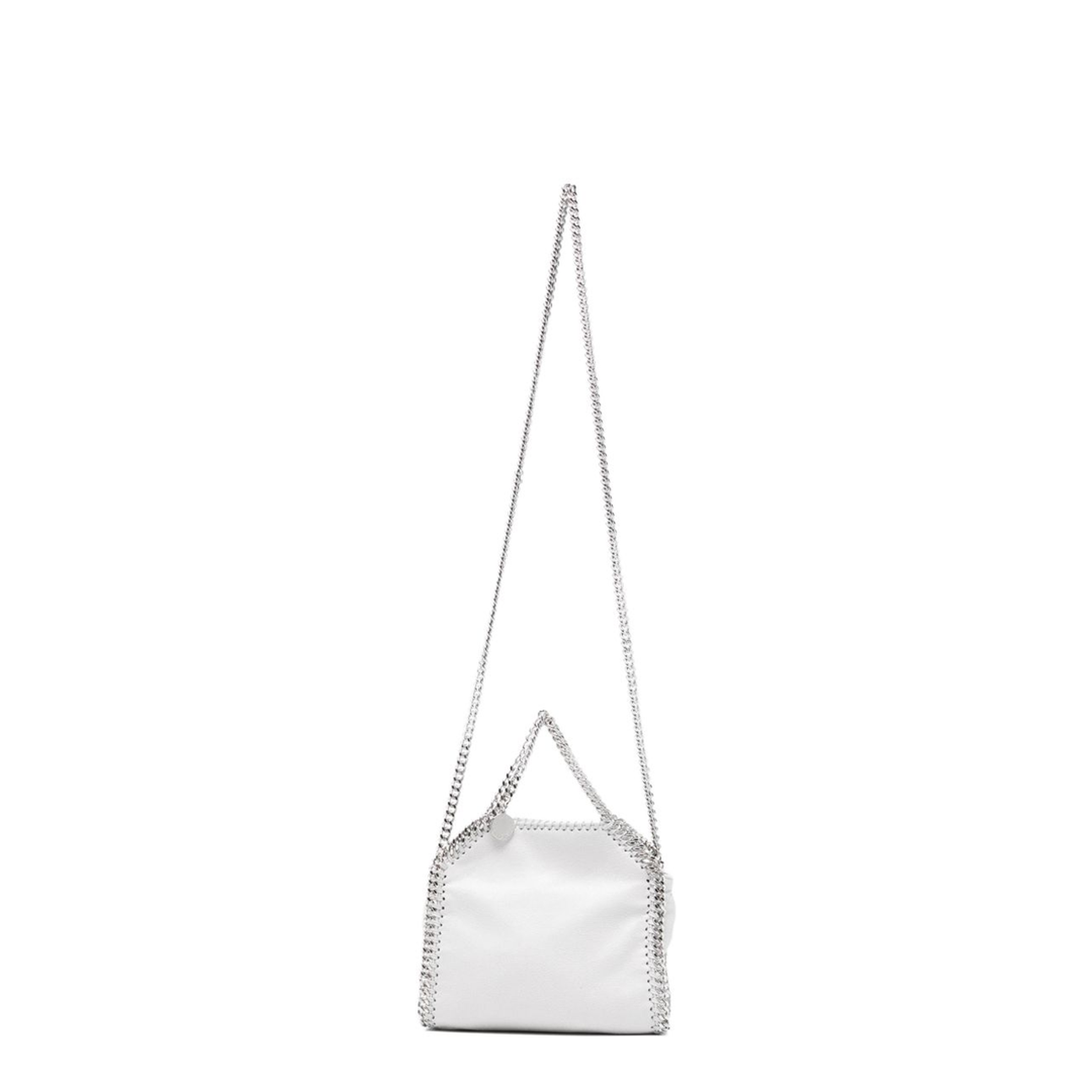 Falabella Tiny Polyester/Polyurethane Tote - Airlite Pearl Grey