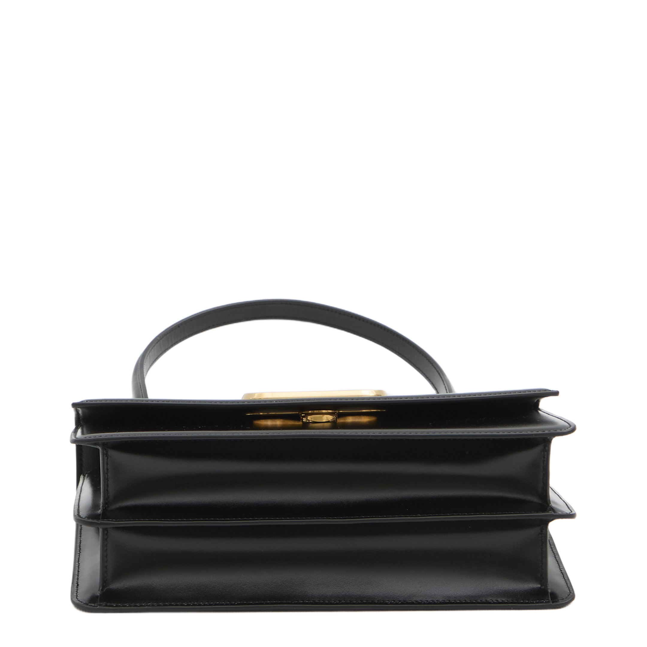 Shiny Calfskin Shoulder Bag