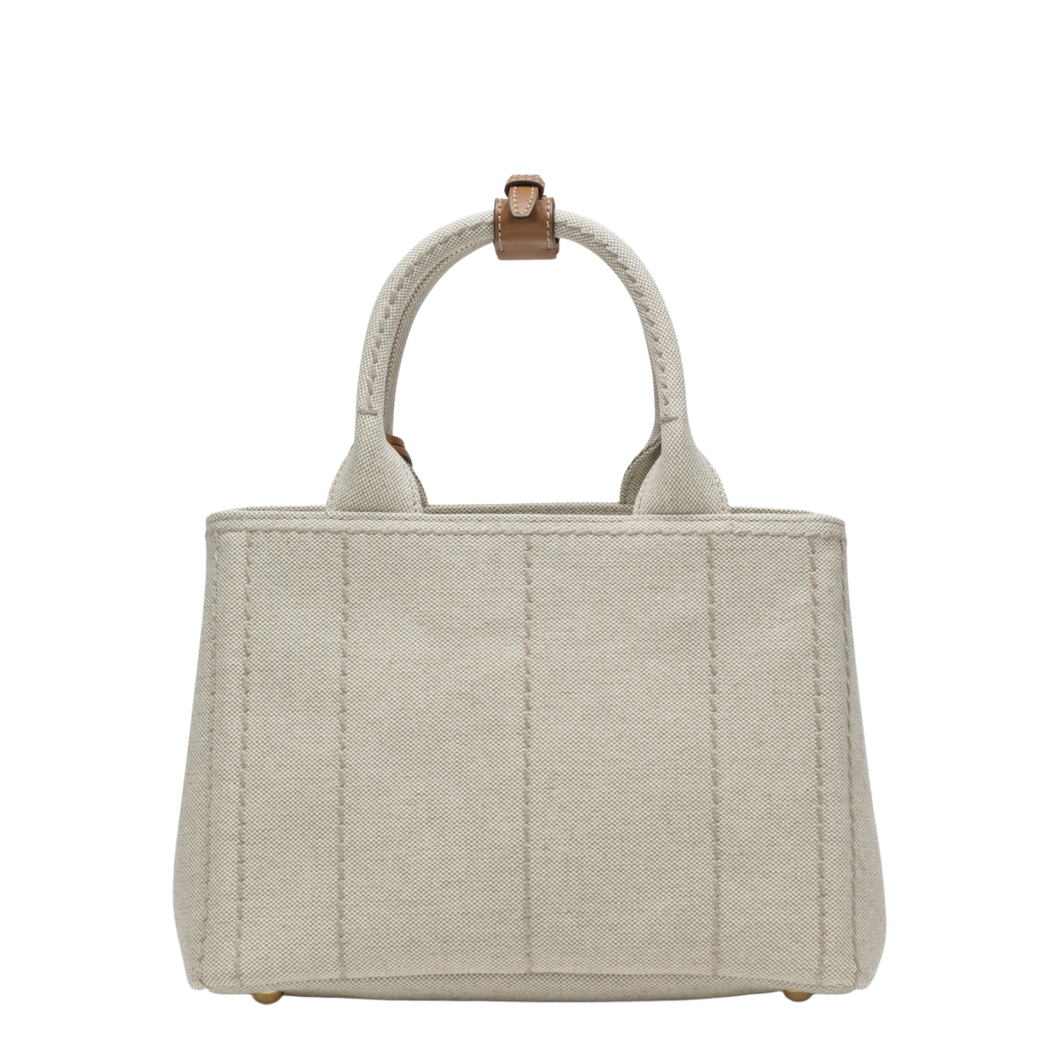 MAYFEYR - Prada - Jardinière Small Bag In Linen Blend - 1BG4648OKRCYAF0018