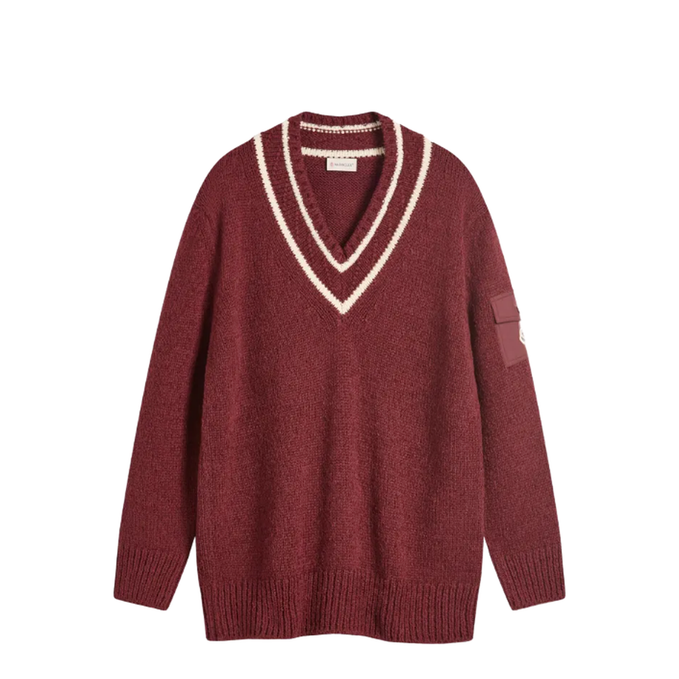 Jersey V-Neck Sweater