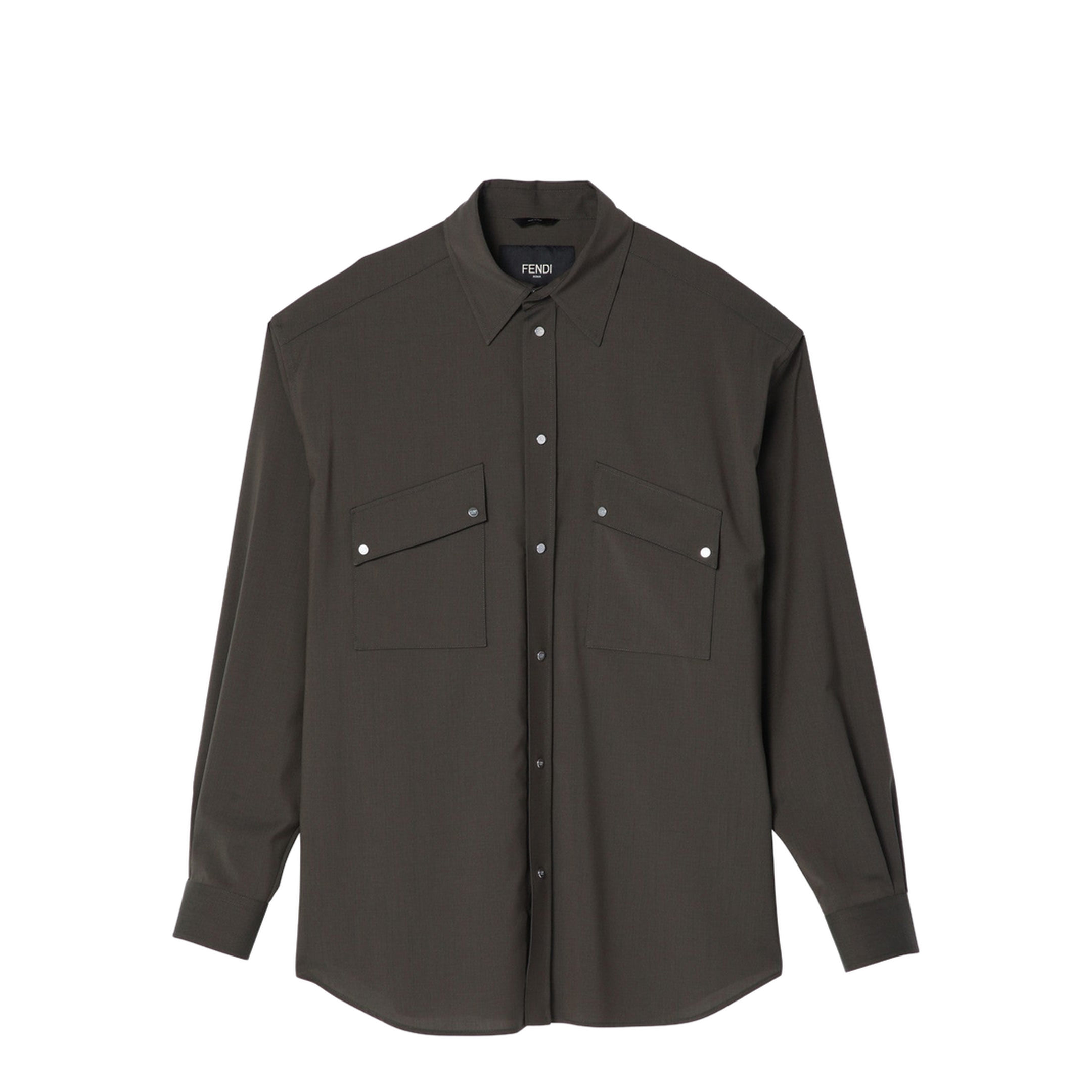 Dark Green Wool Blouson