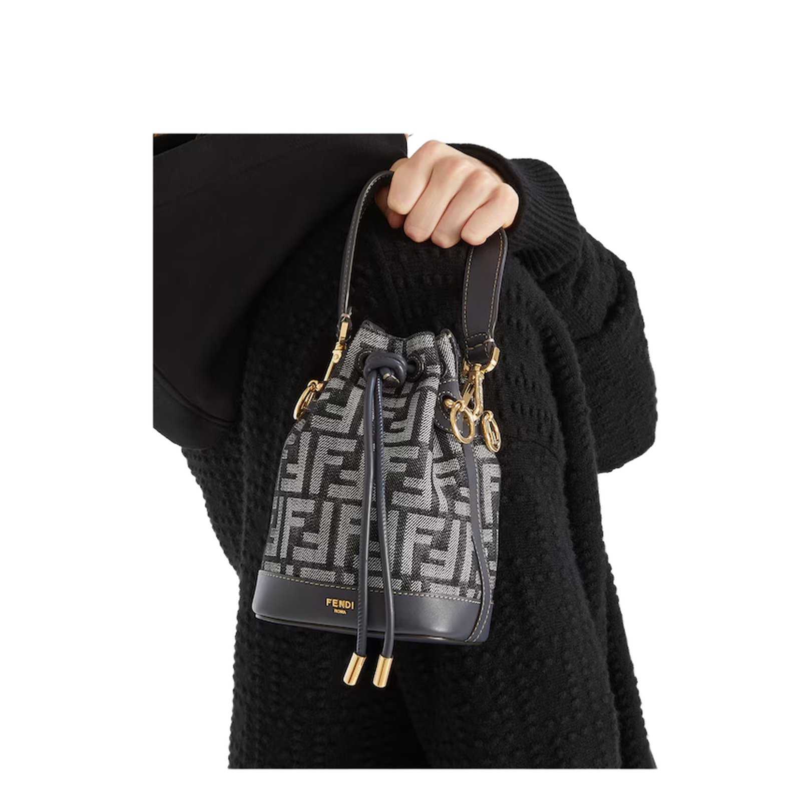 Dark Blue Mon Tresor Mini Bag