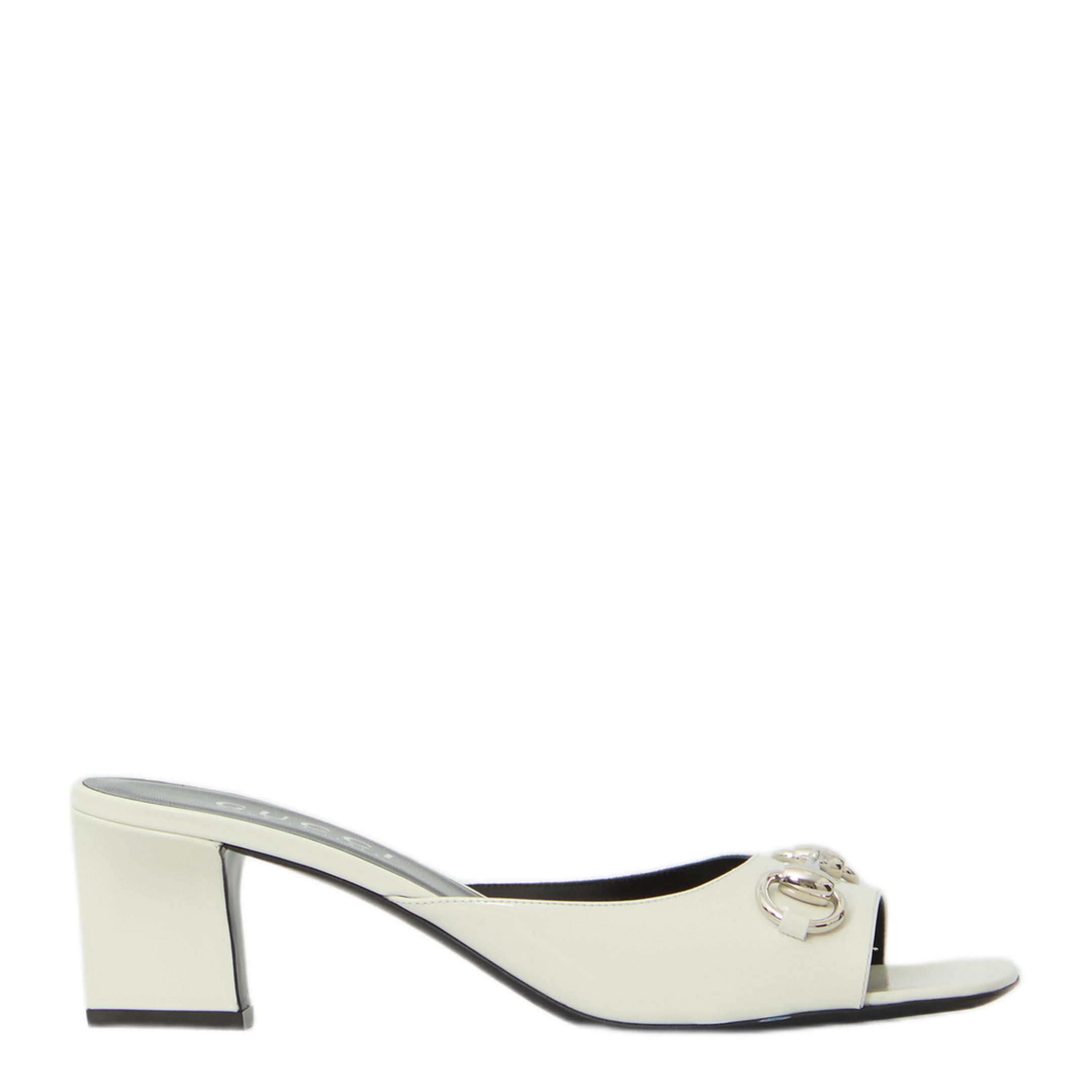 MAYFEYR - Gucci - White Bamboo Signora Mules - 870732CLG009214
