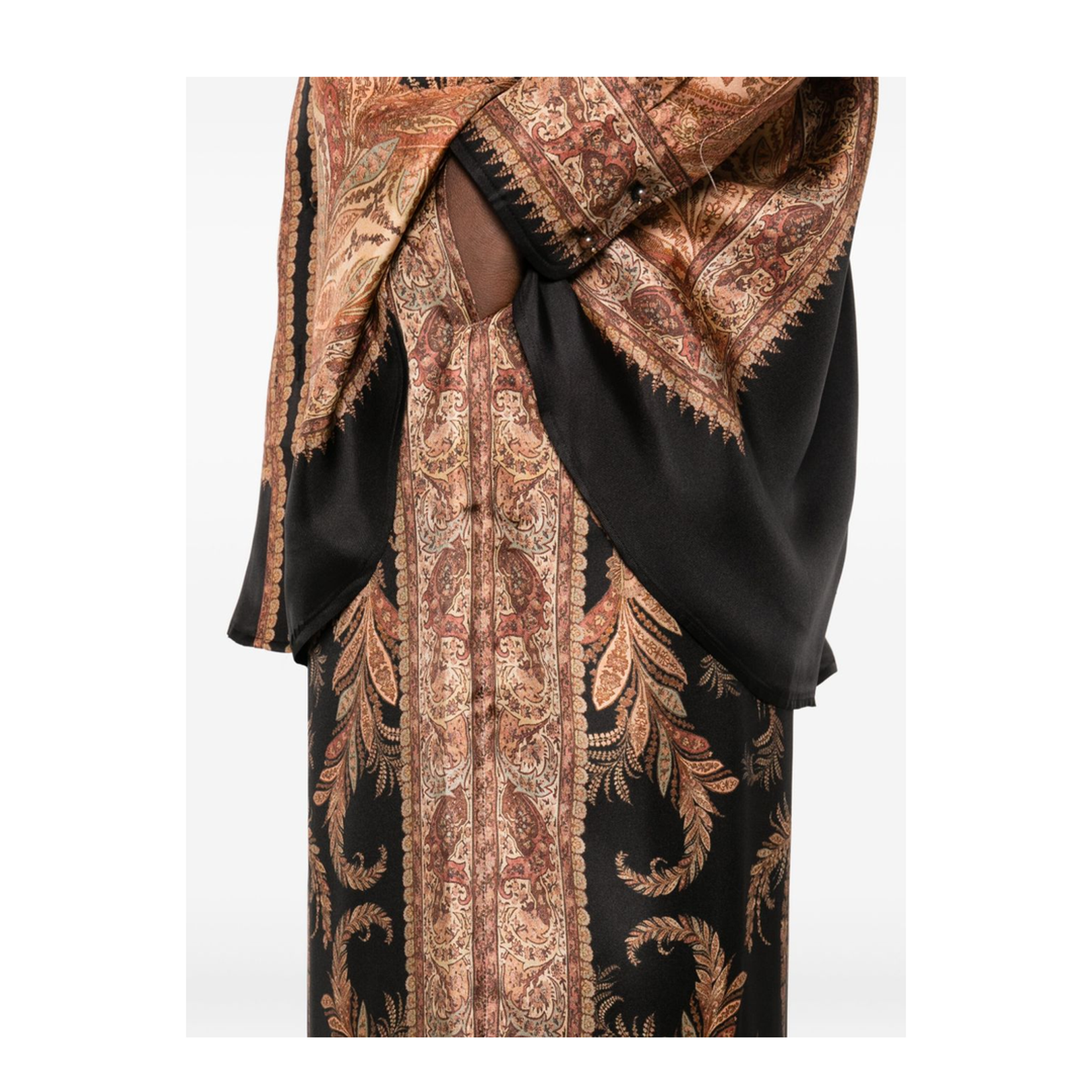Hypnotic Relaxed Shirt Black Paisley