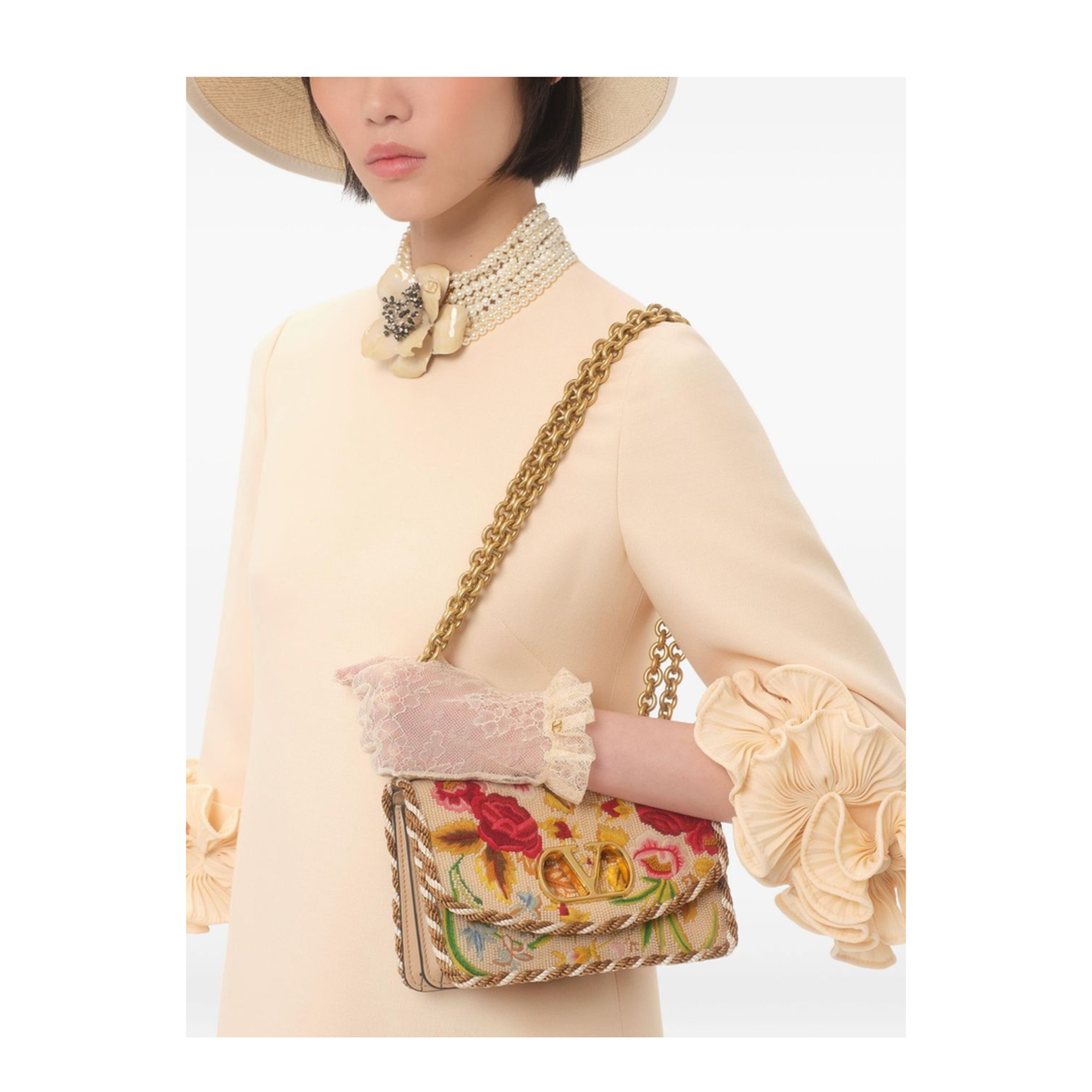 Crêpe Couture Dress