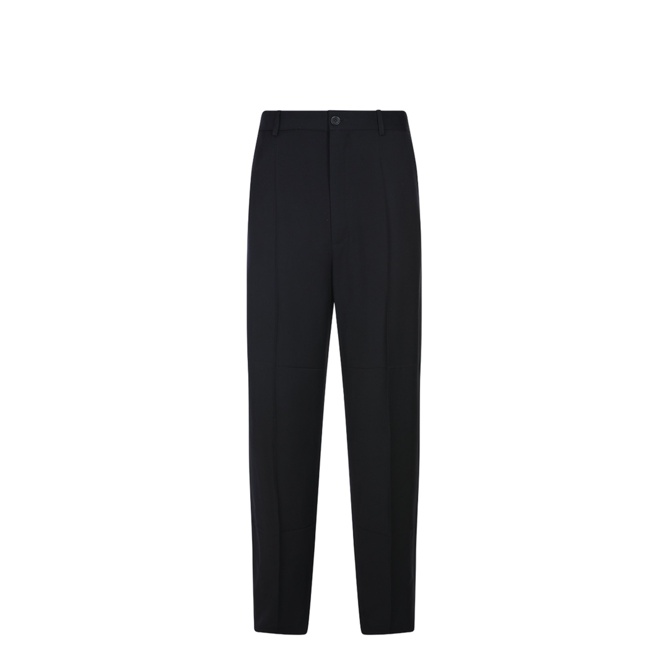 Wool Blend Tailored Pants