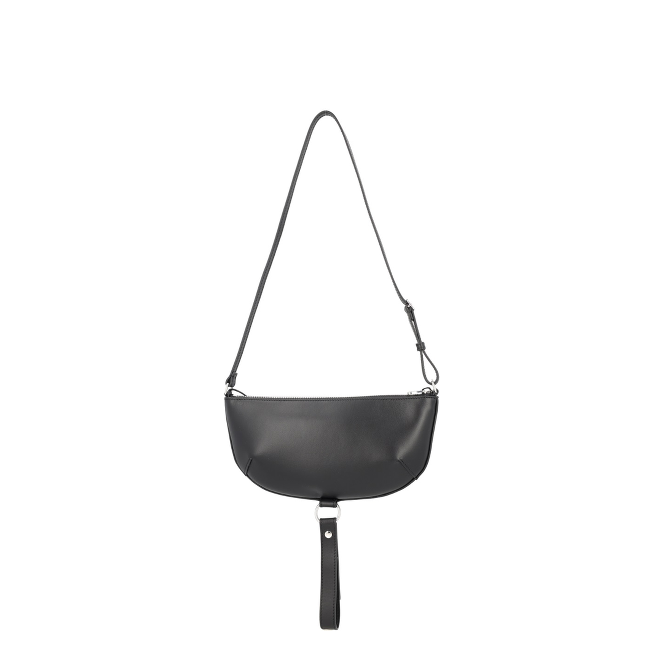 Holy Eclipse Medium Calf Leather Shoulder Bag - Black