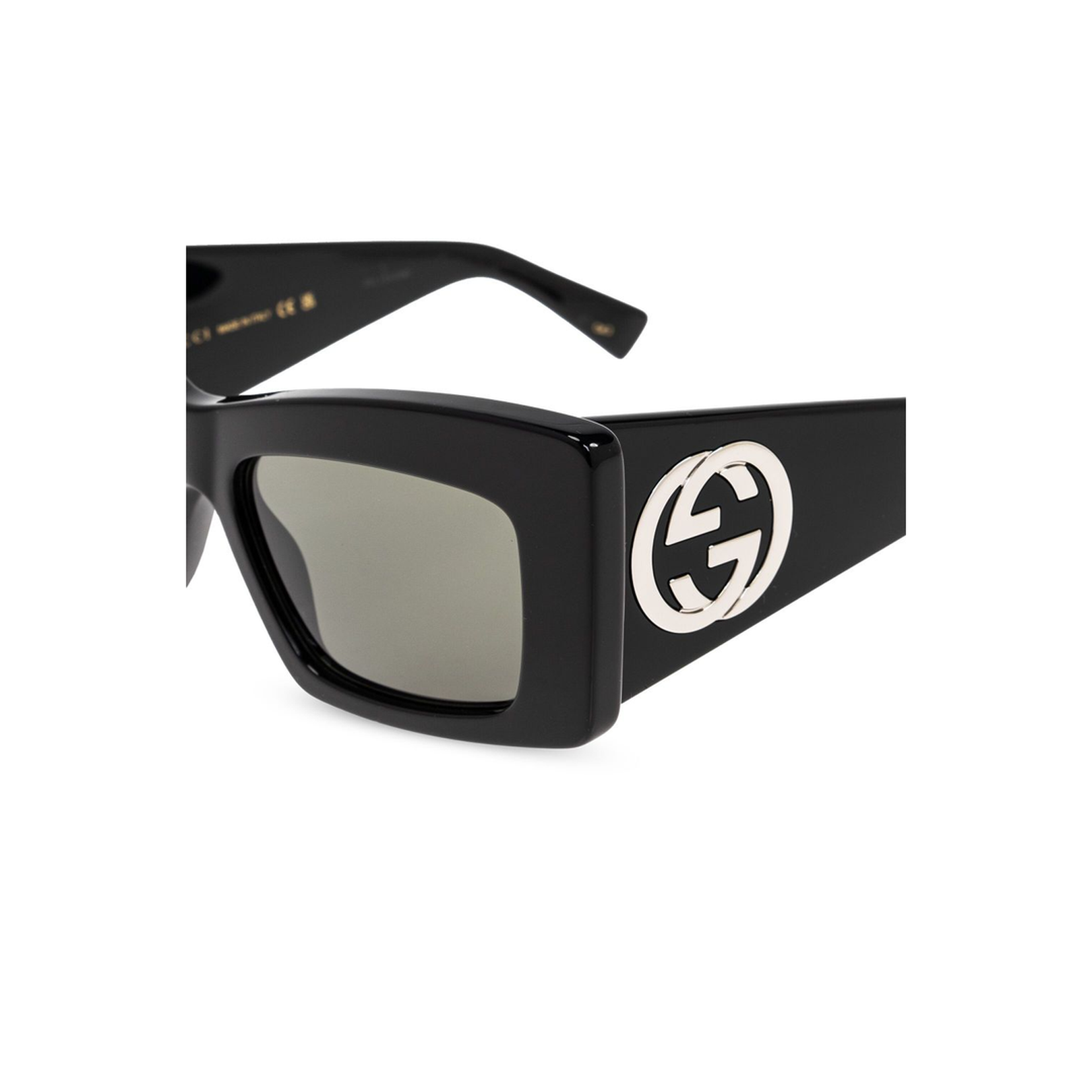 Black Oversize Frame Sunglasses