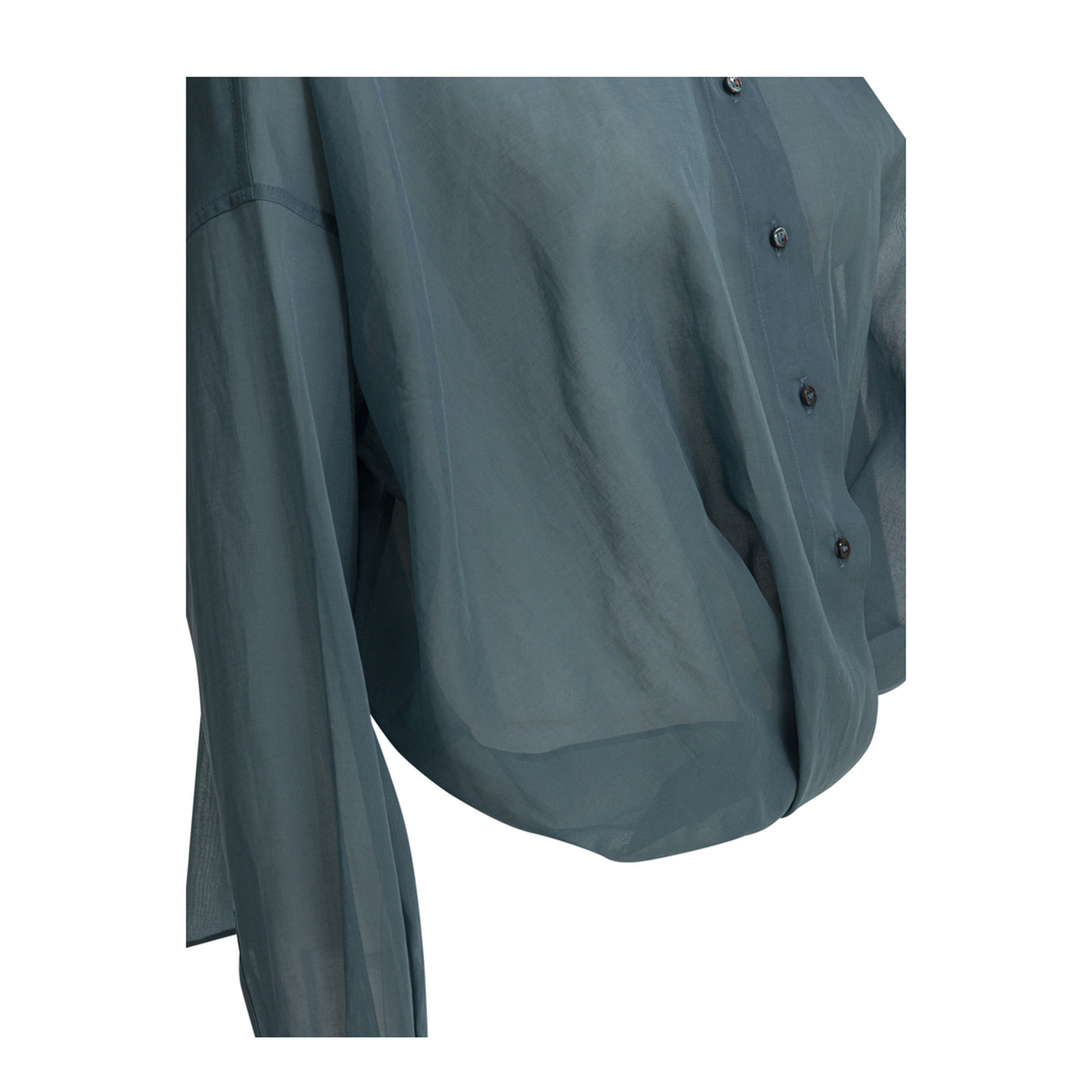 Women's Taffeta Shirt Blue
