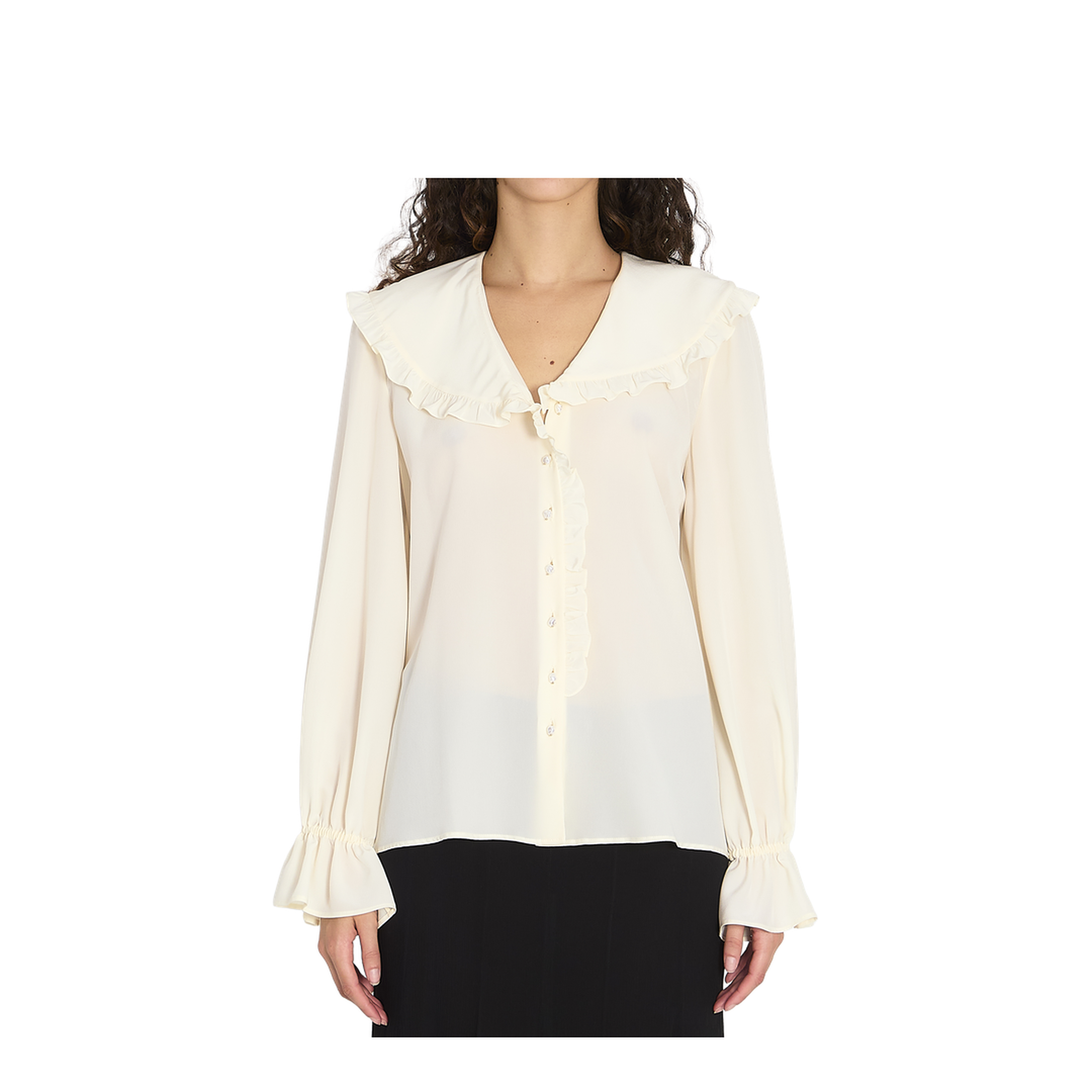 Fluid Silk Blouse