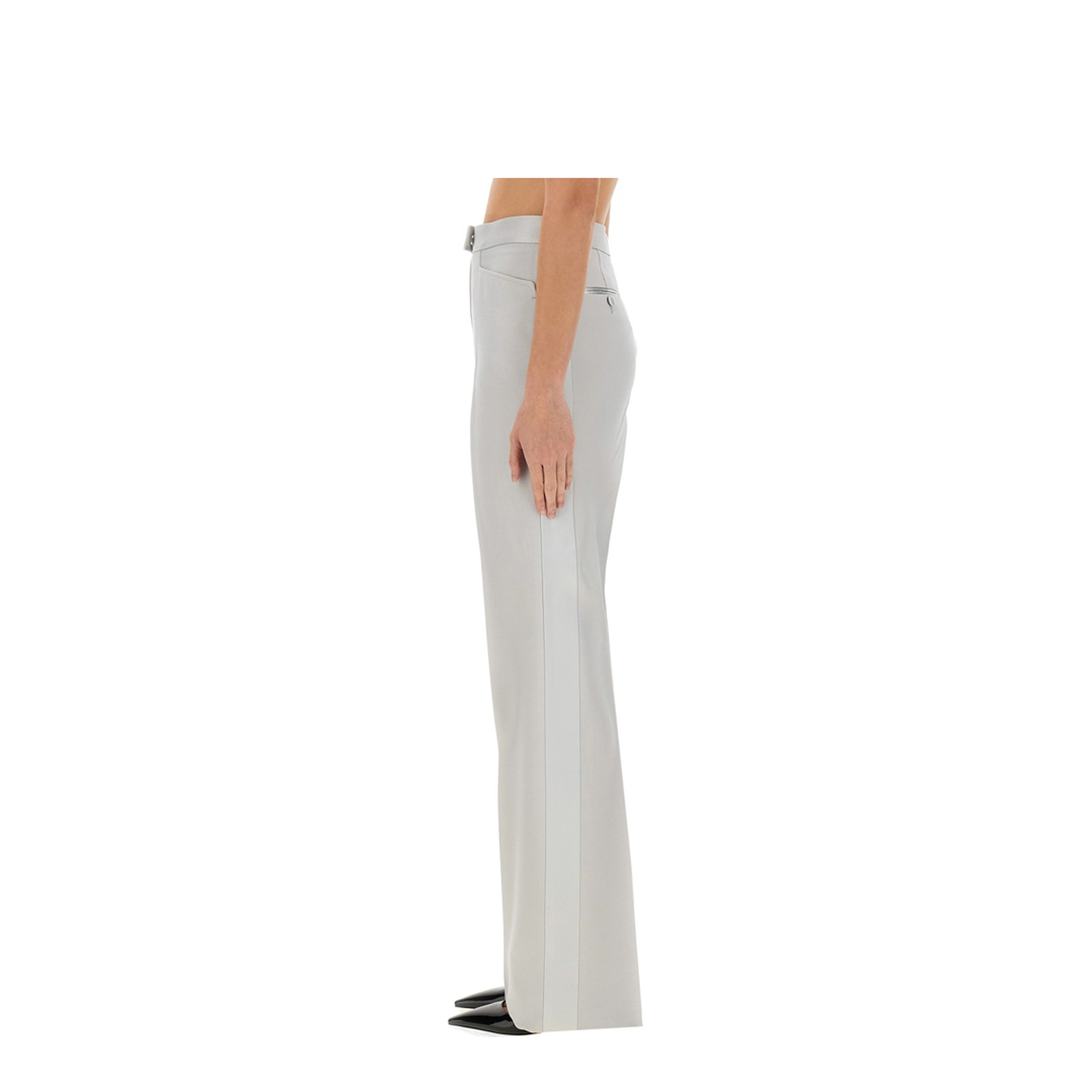 Wide Leg Tuxedo Tailored Pants