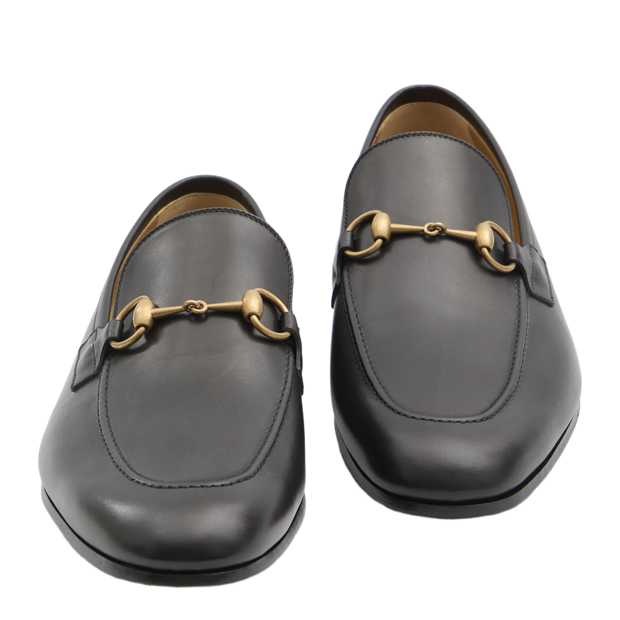 Black Leather Jordaan Loafer