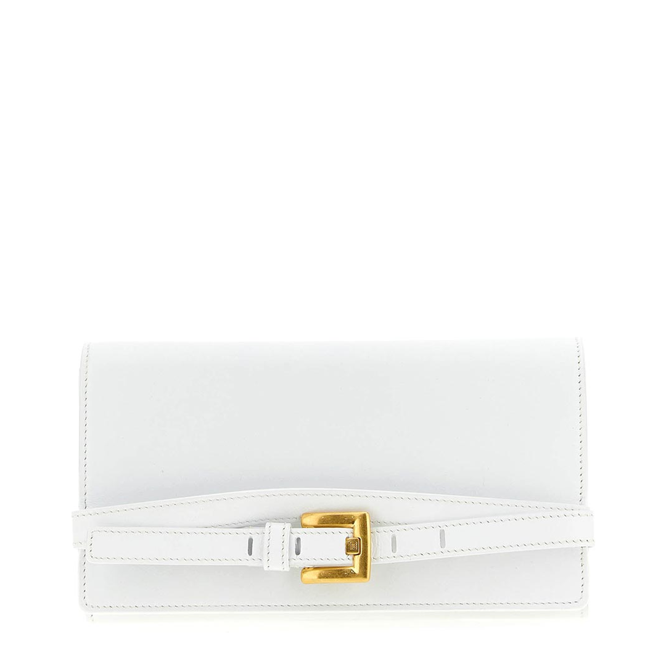 Shuffle Wallet Chain White