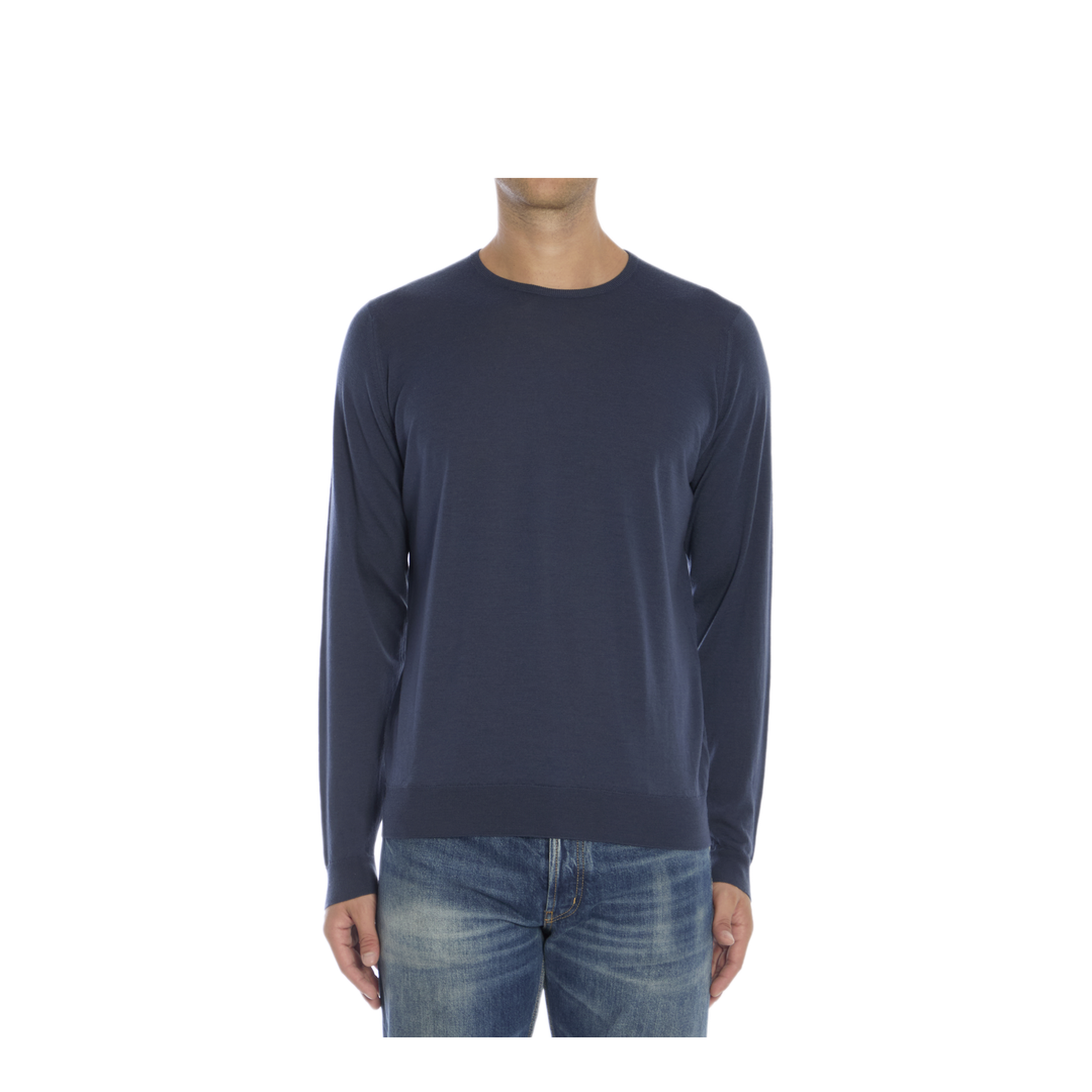 MAYFEYR - John Smedley - Lundy Pullover - LUNDYSMOKEBLU