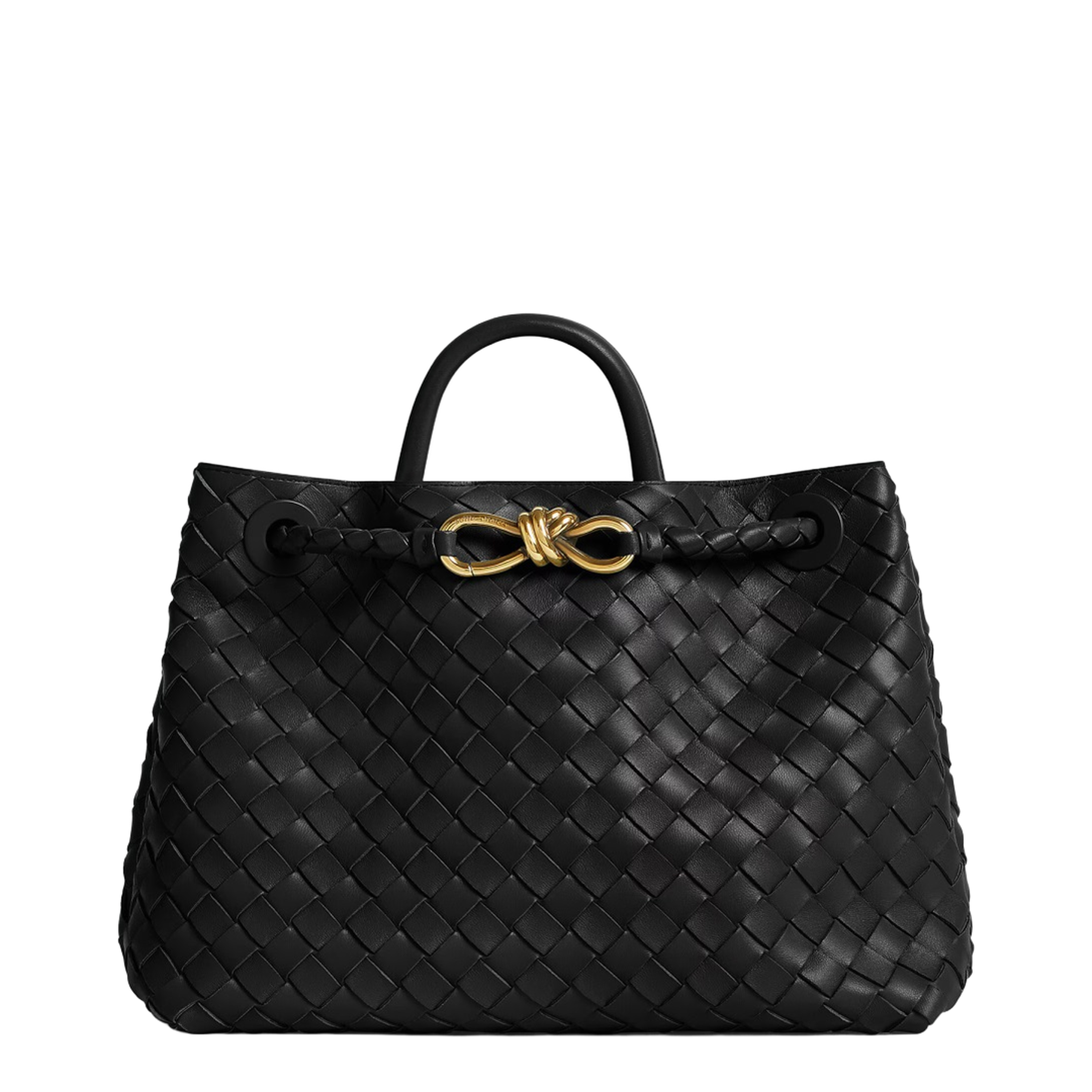Andiamo Medium Leather Handbags - Black