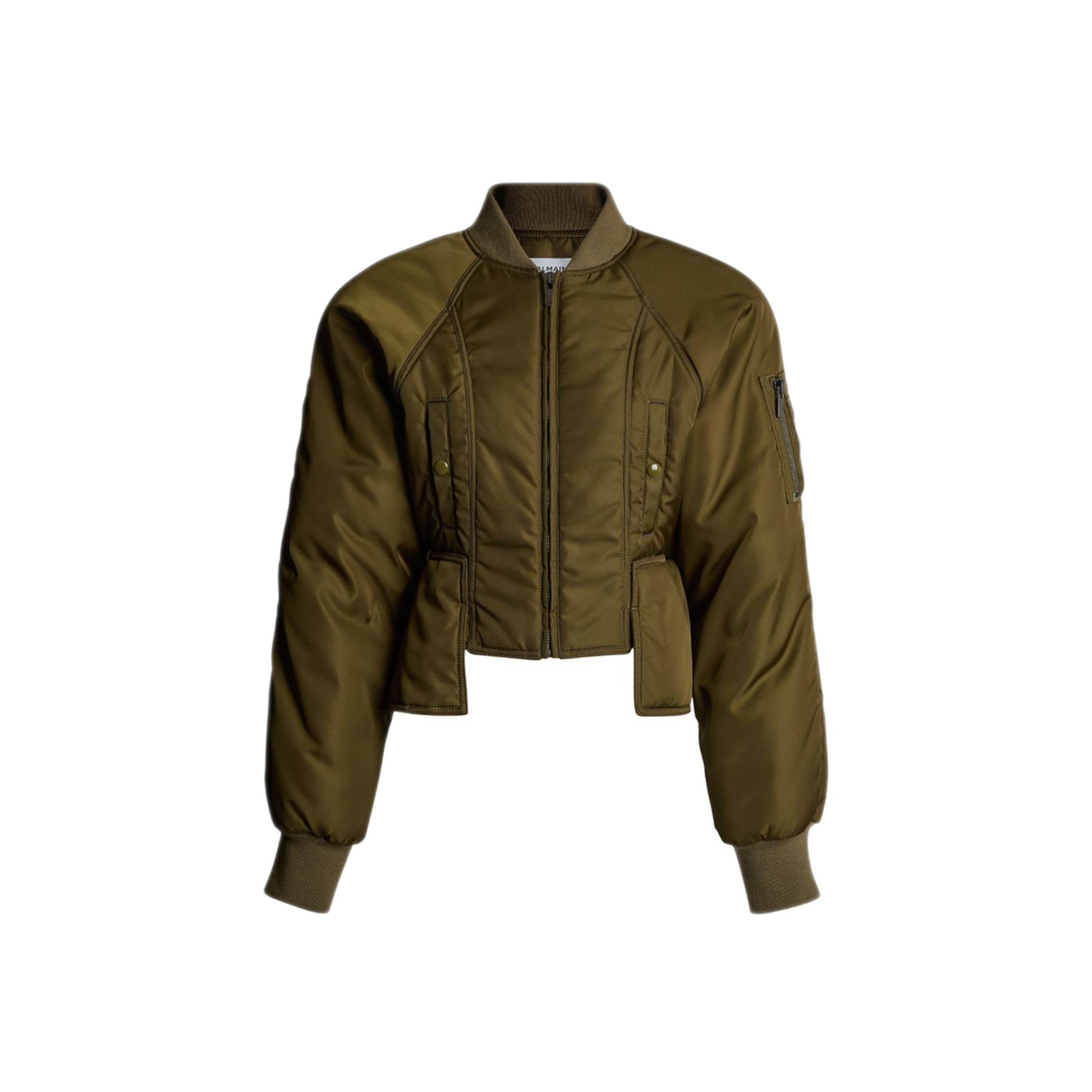 MAYFEYR - Balmain - Coats Kaki - OU0000000008A90
