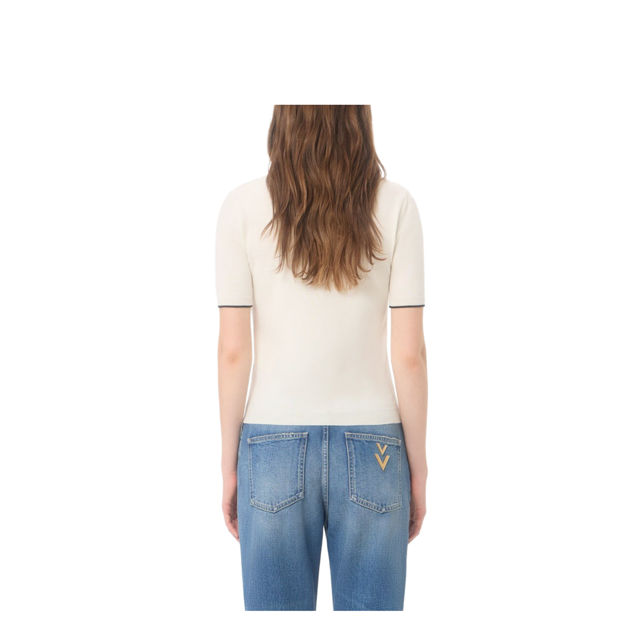 MAYFEYR - Valentino - Sweaters Ivory - BKC74YAC10AN