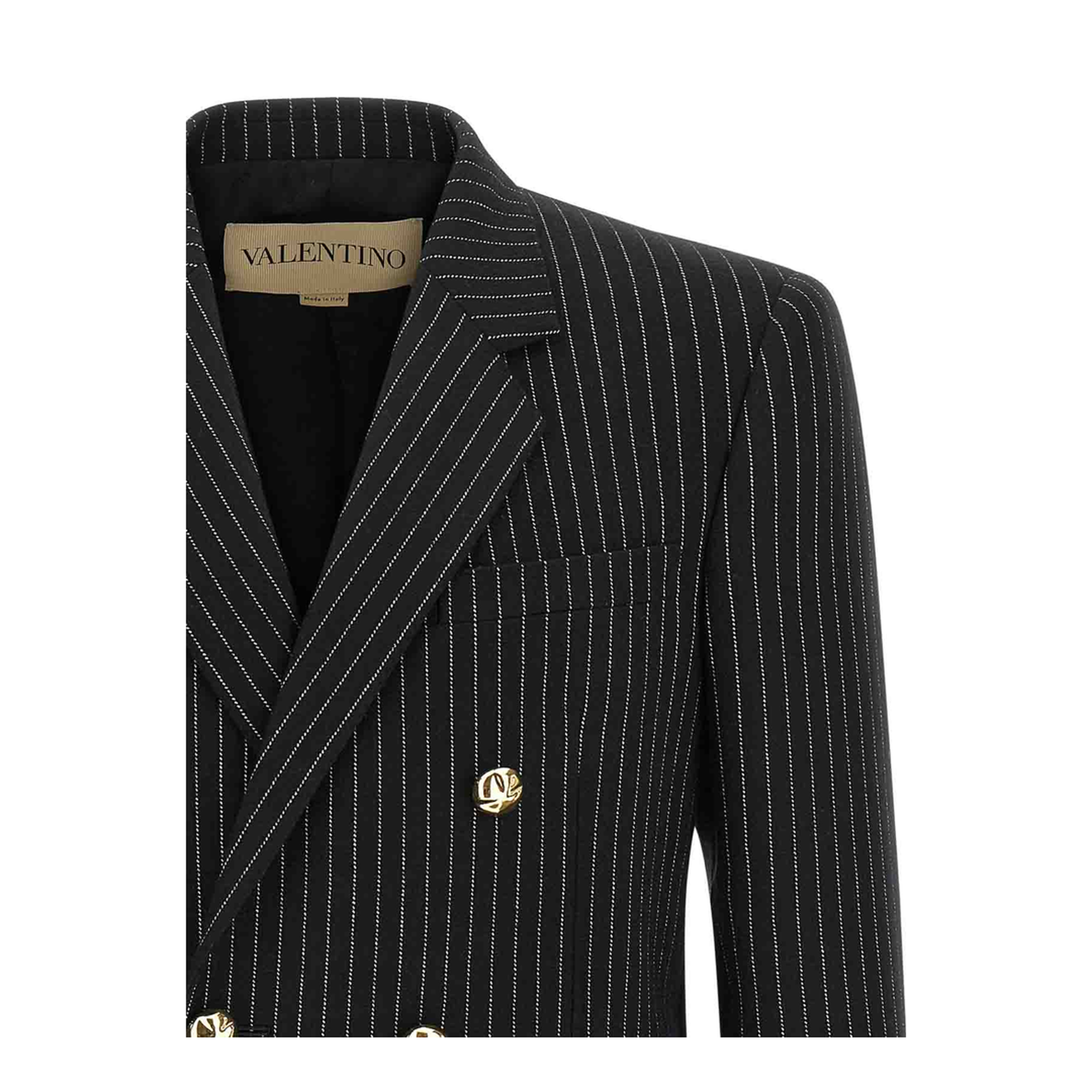 Stripes Blazer Black