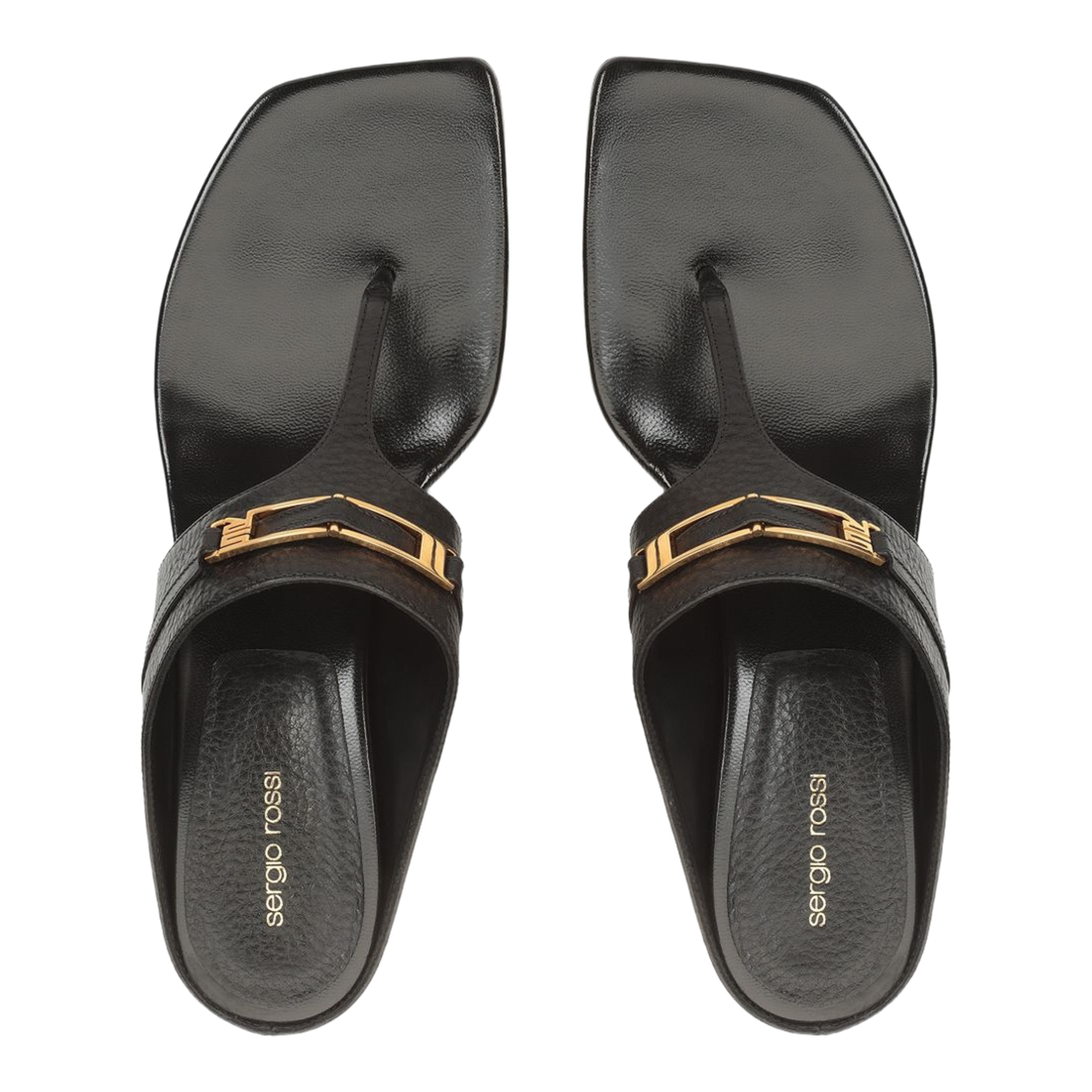 MAYFEYR - Sergio Rossi - Sandals Black - B14470MVAN021301000