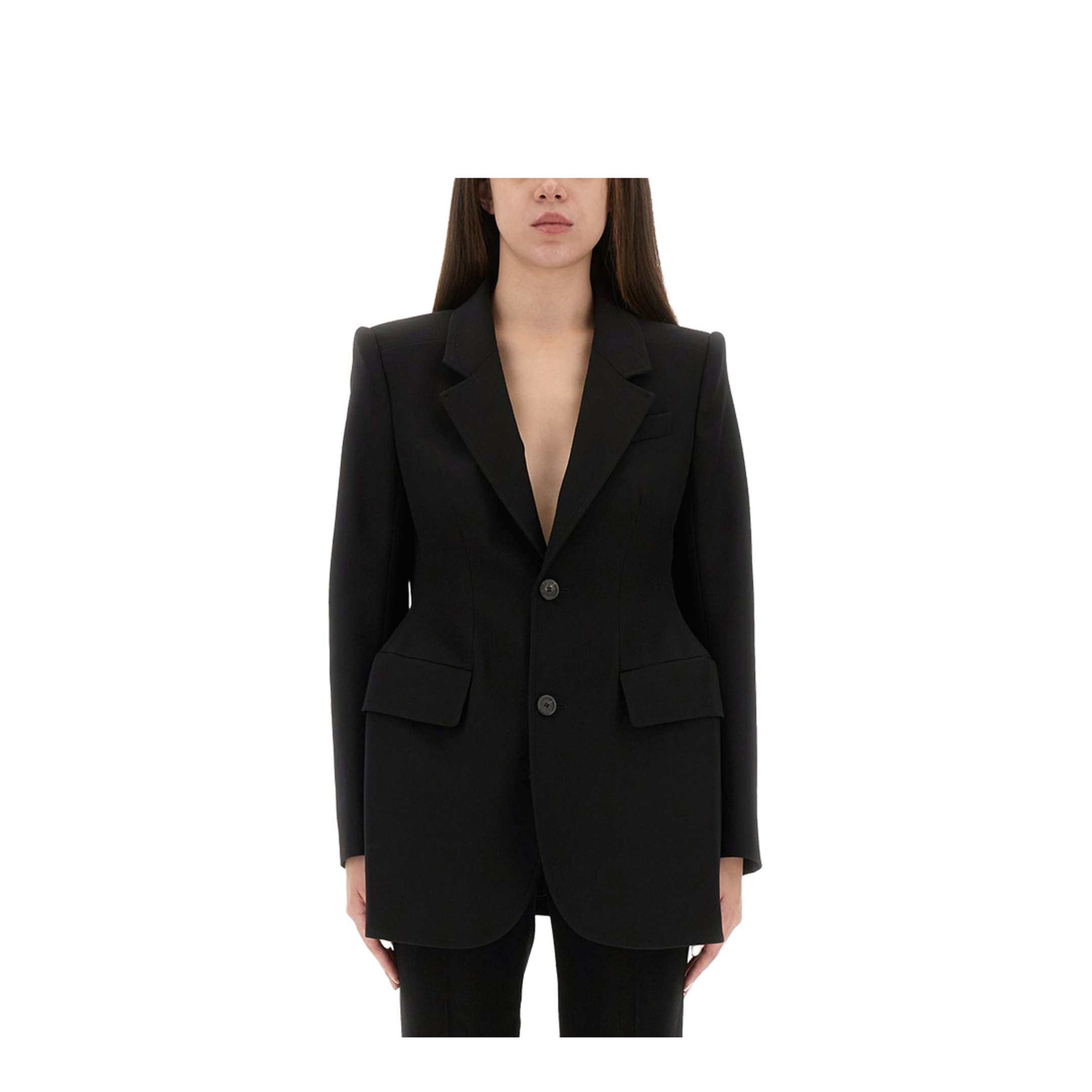 Hourglass Jacket in Black