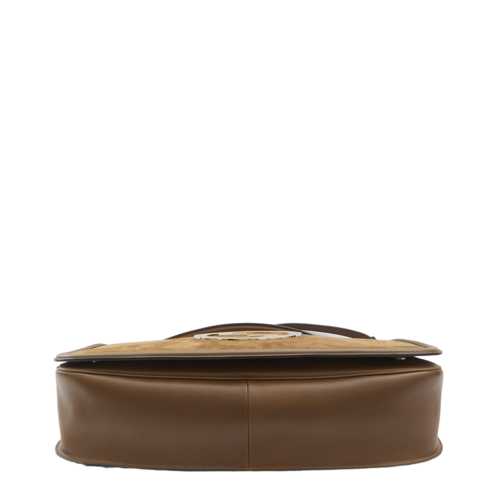 Blondie Large Suede Top Handle Bag - Tan