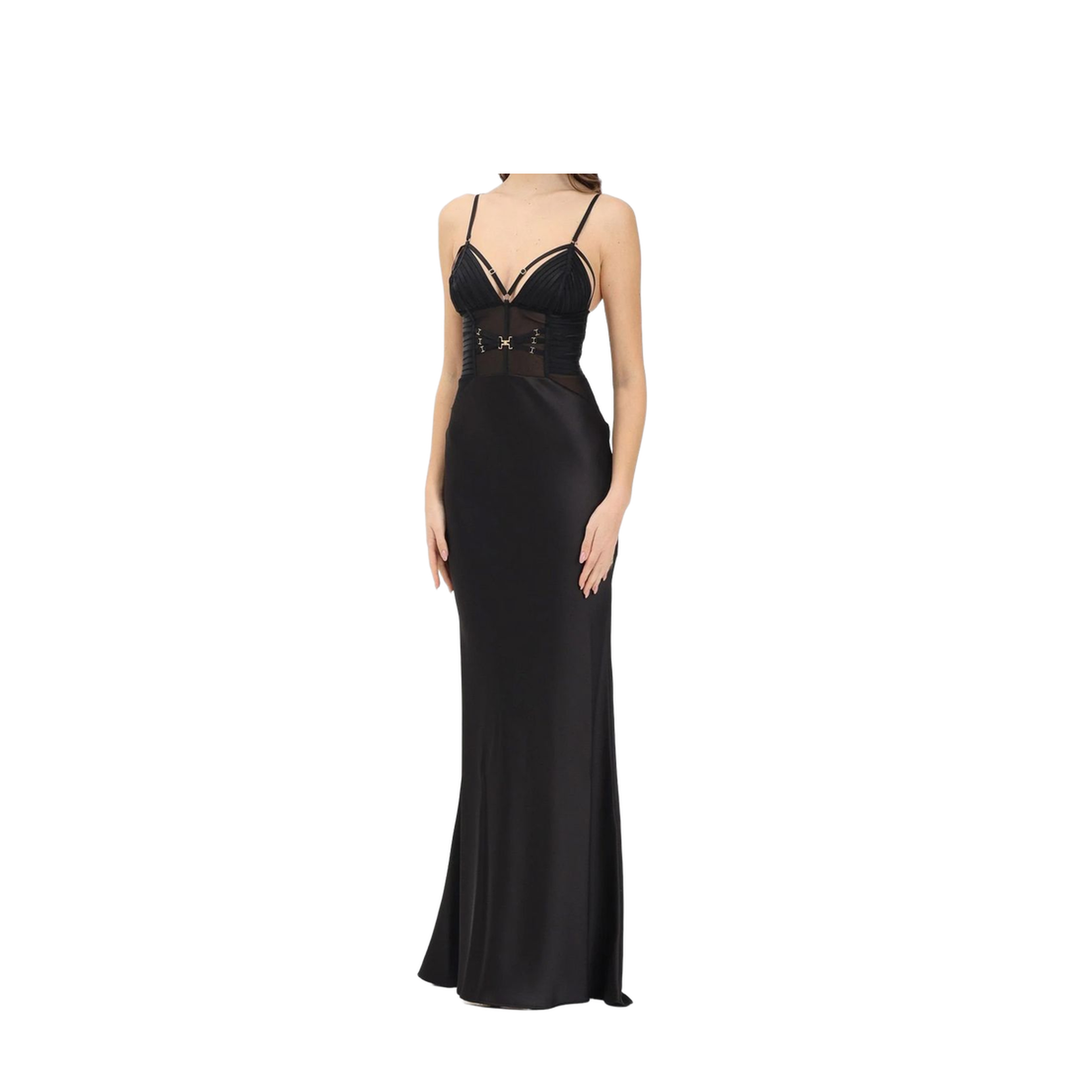 MAYFEYR - Elisabetta Franchi - Dresses Black - ABR5362E2110
