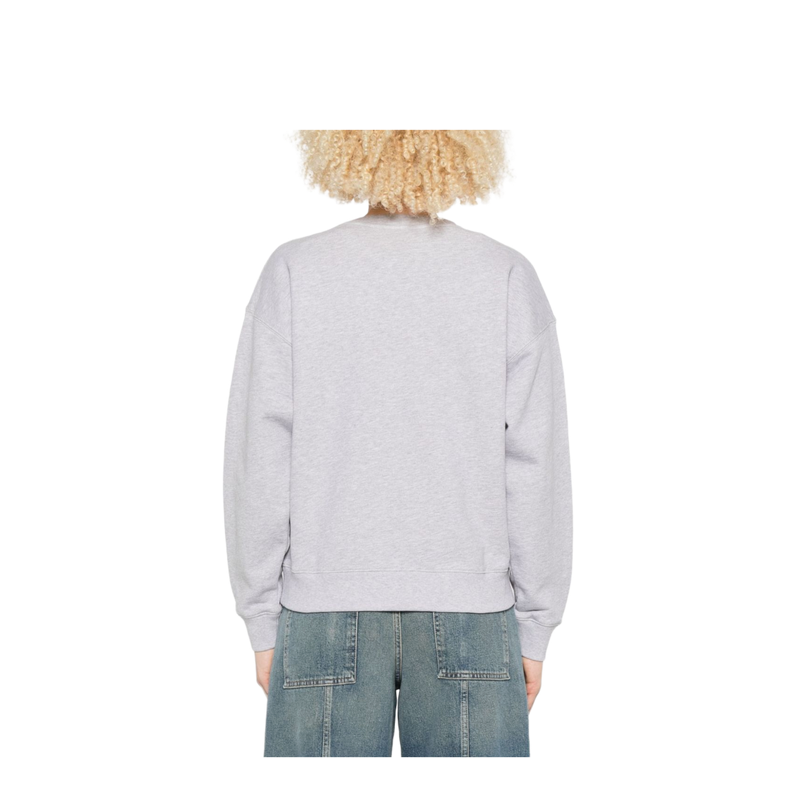 Fox Graphic Print Cotton Sweatshirt