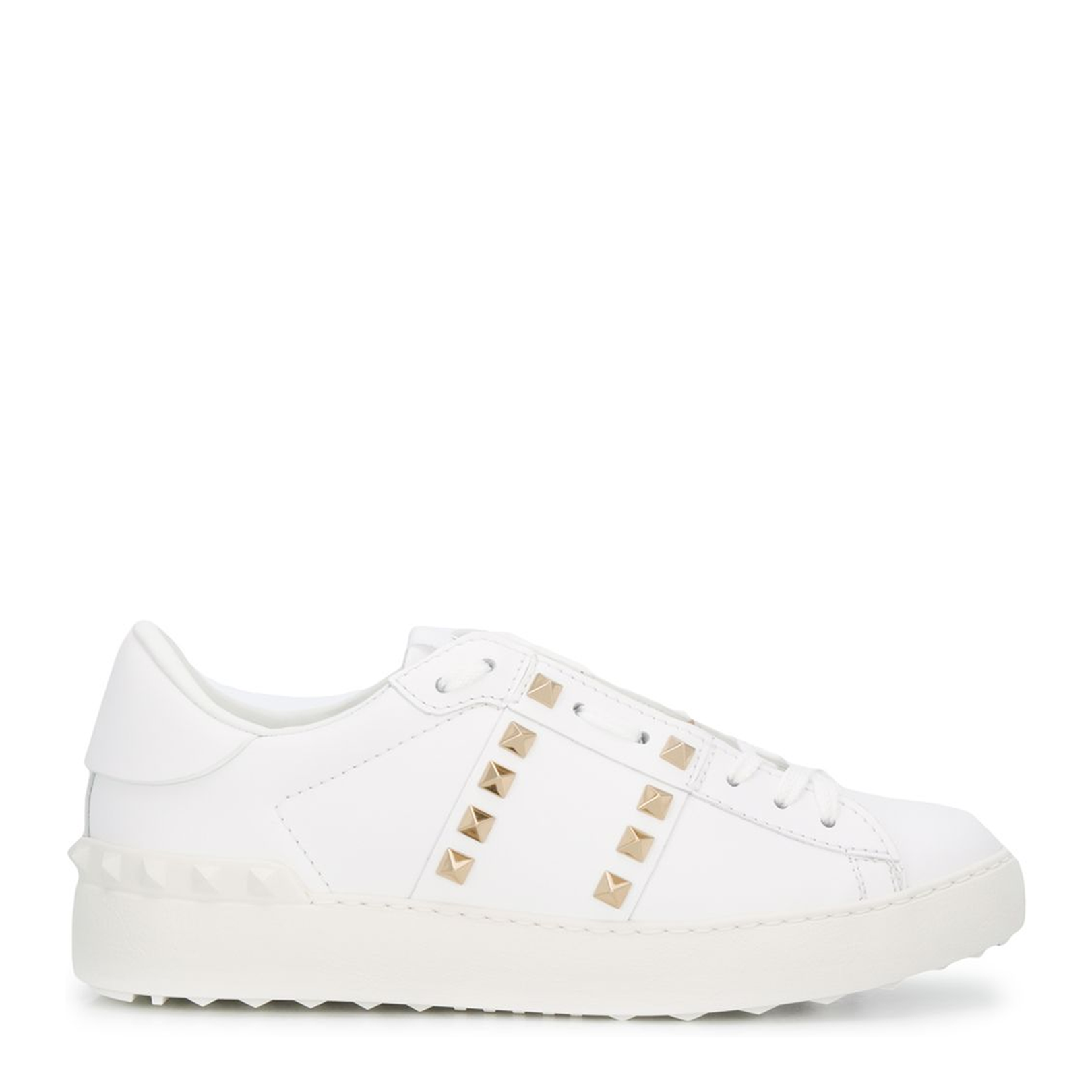Untitled Open Sneaker in White
