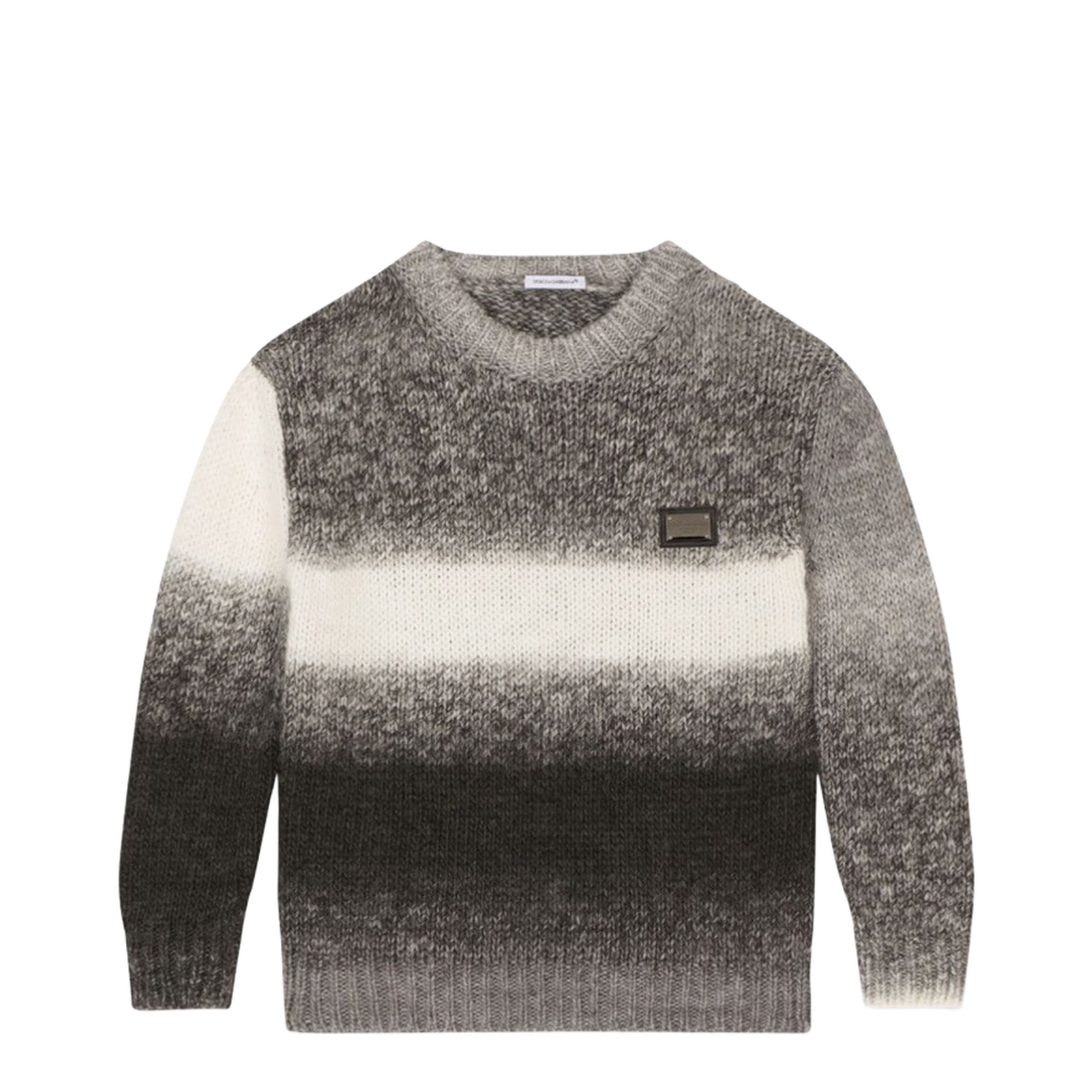 Melange Crew Neck Pullover
