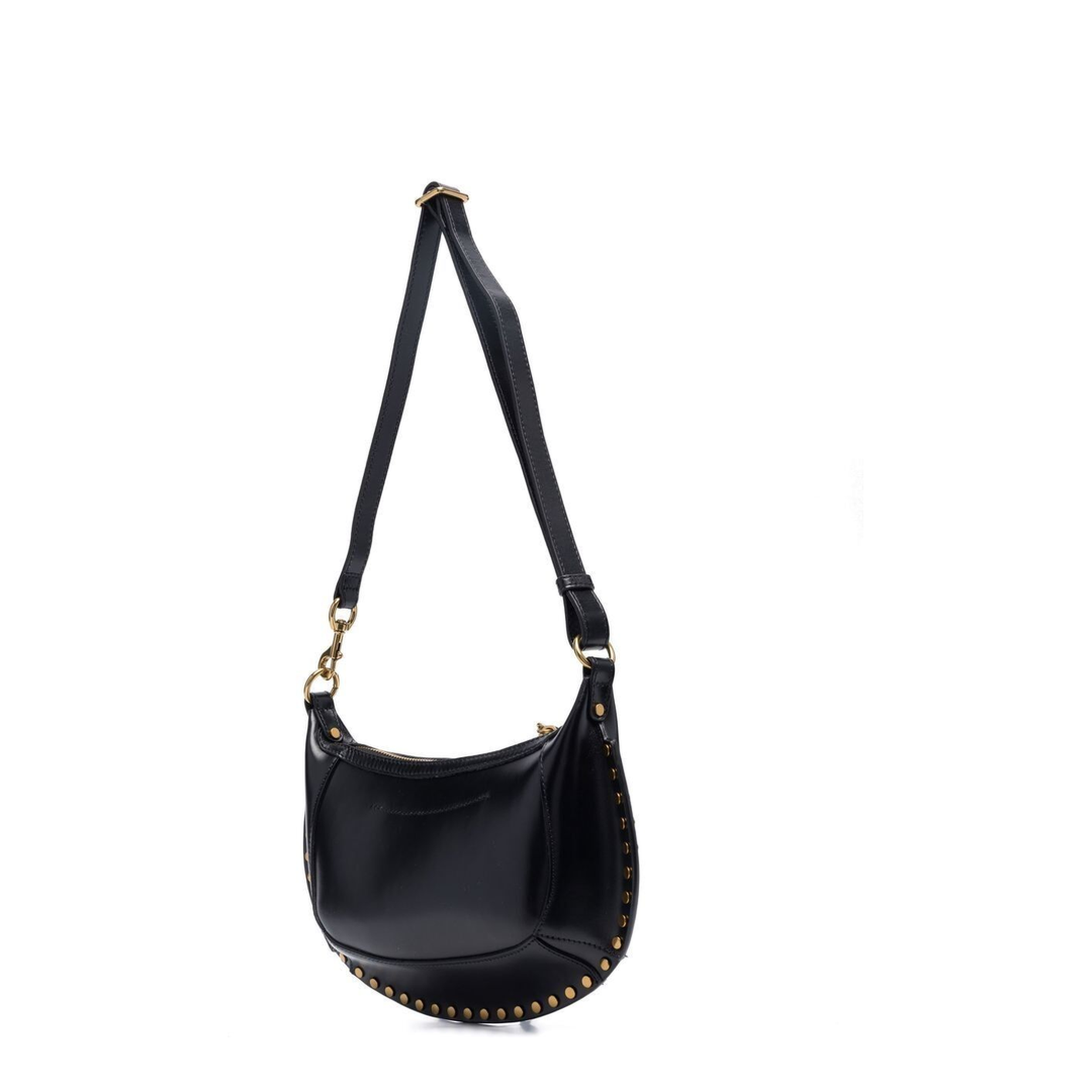 MAYFEYR - Isabel Marant - Oskan Moon Studded Shoulder Bag - PP0003FAA1C01M