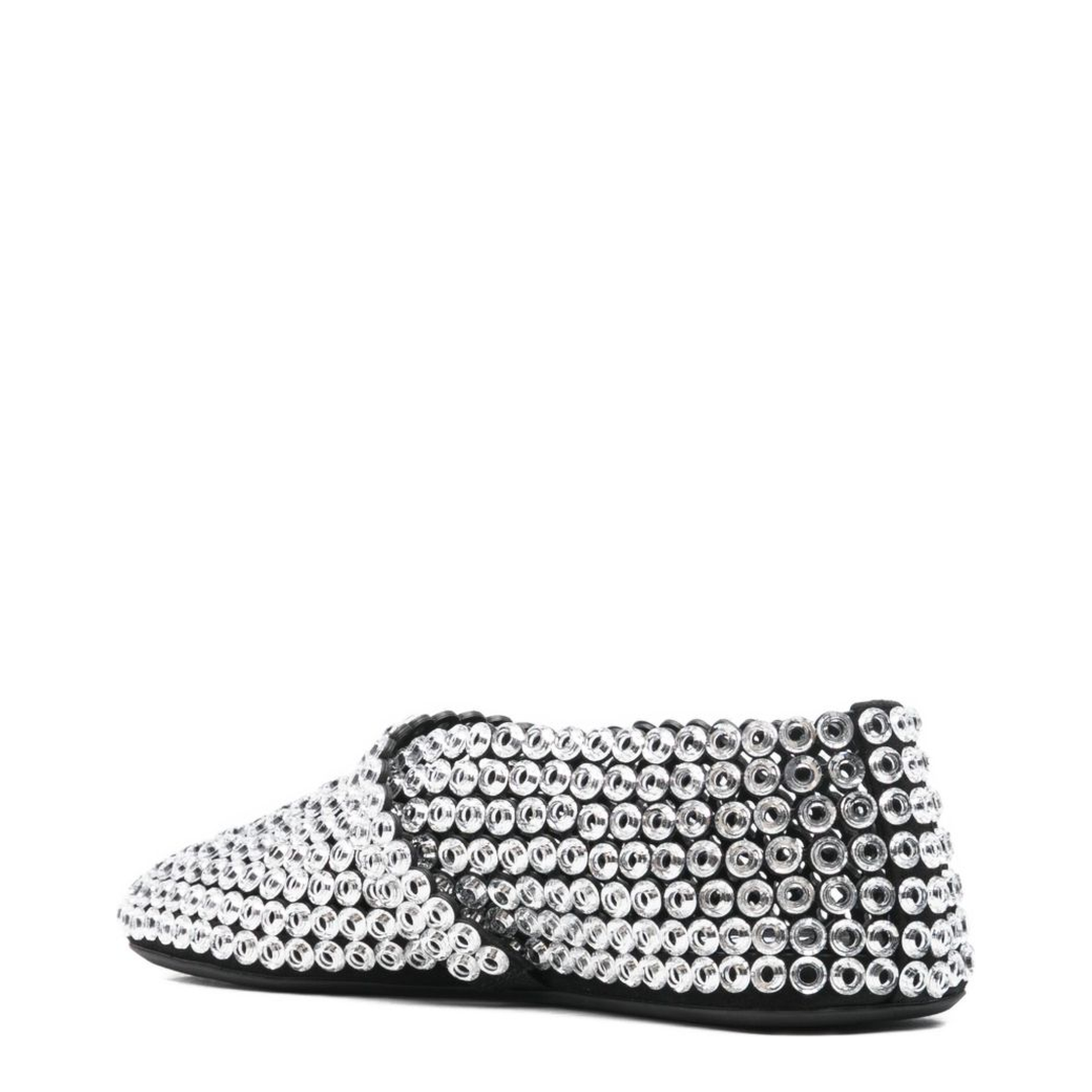 Flat Shoes Silver