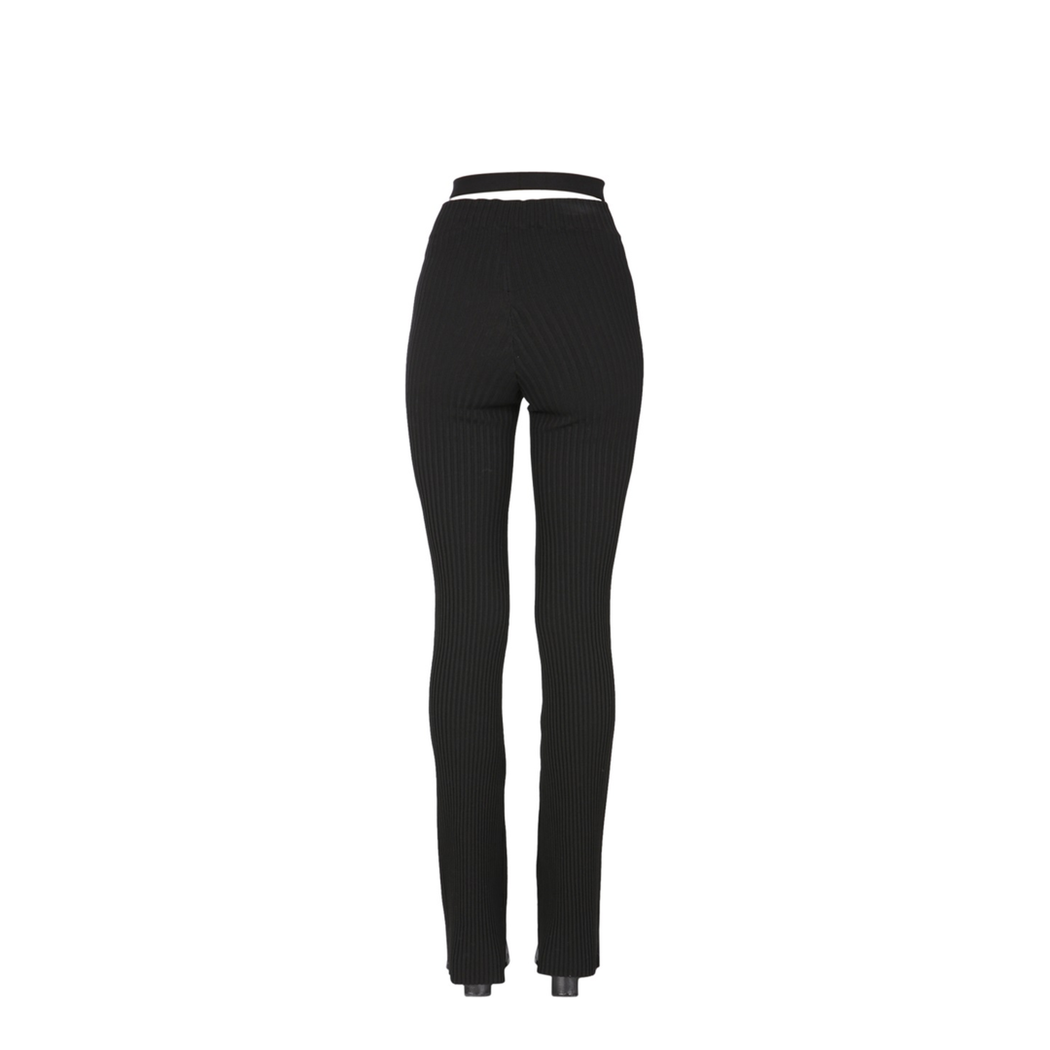MAYFEYR - Andreādamo - Ribbed Trousers With Cut Out Belt - ADFW21PA040314730473