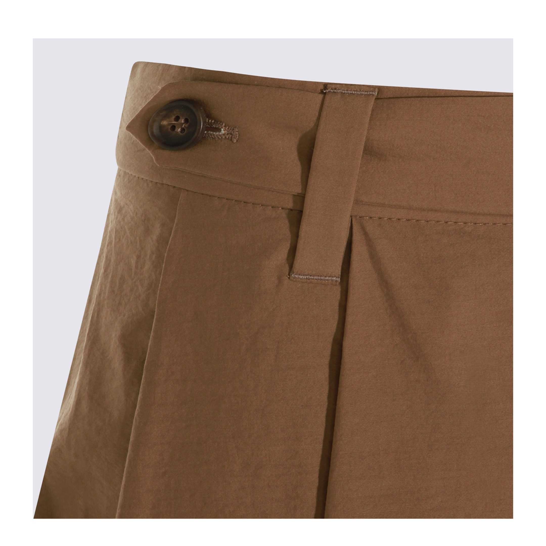 Women's Cotton Skirt Brown