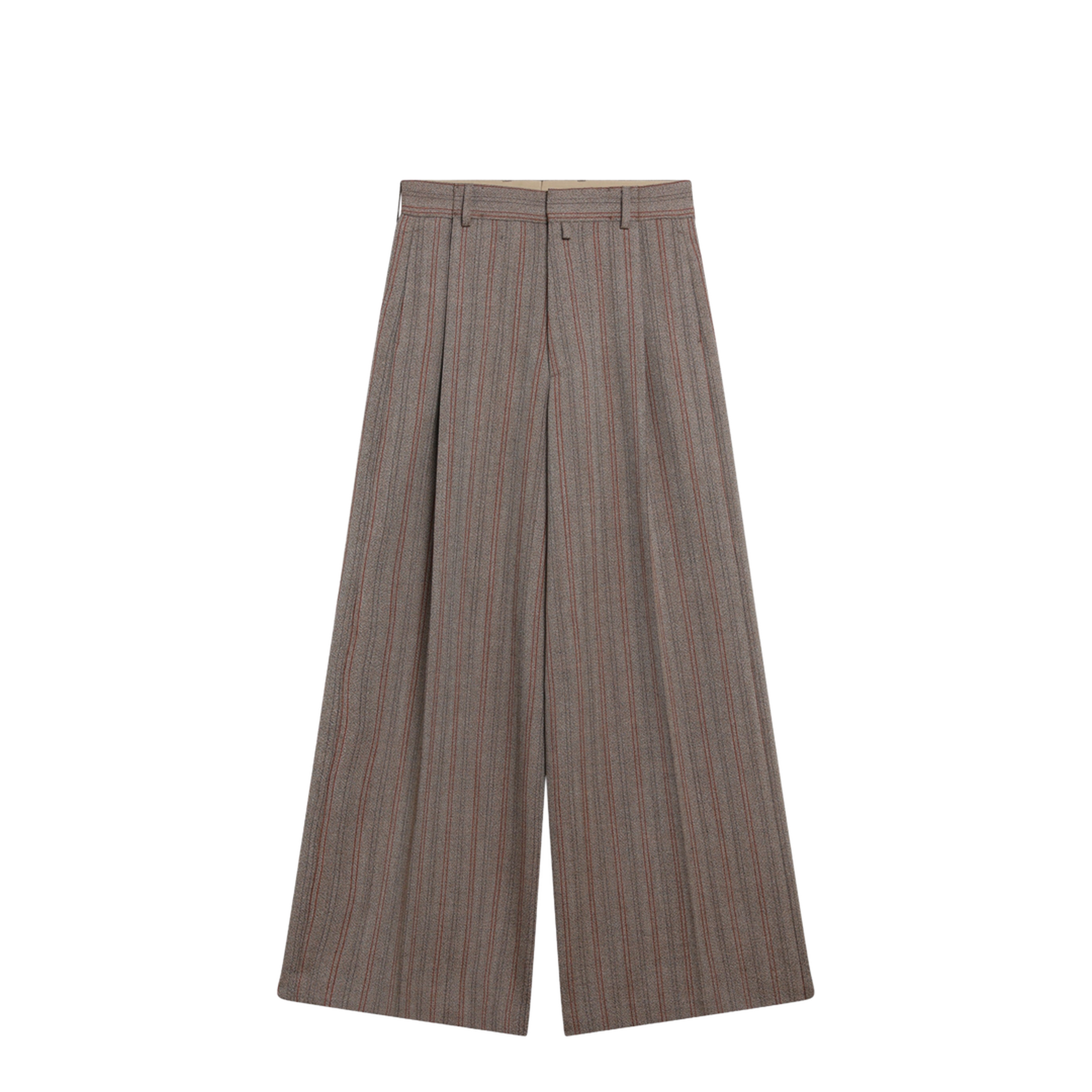 MAYFEYR - Dries Van Noten - Wide-Leg Pinstripe Wool Trousers - 209152056701