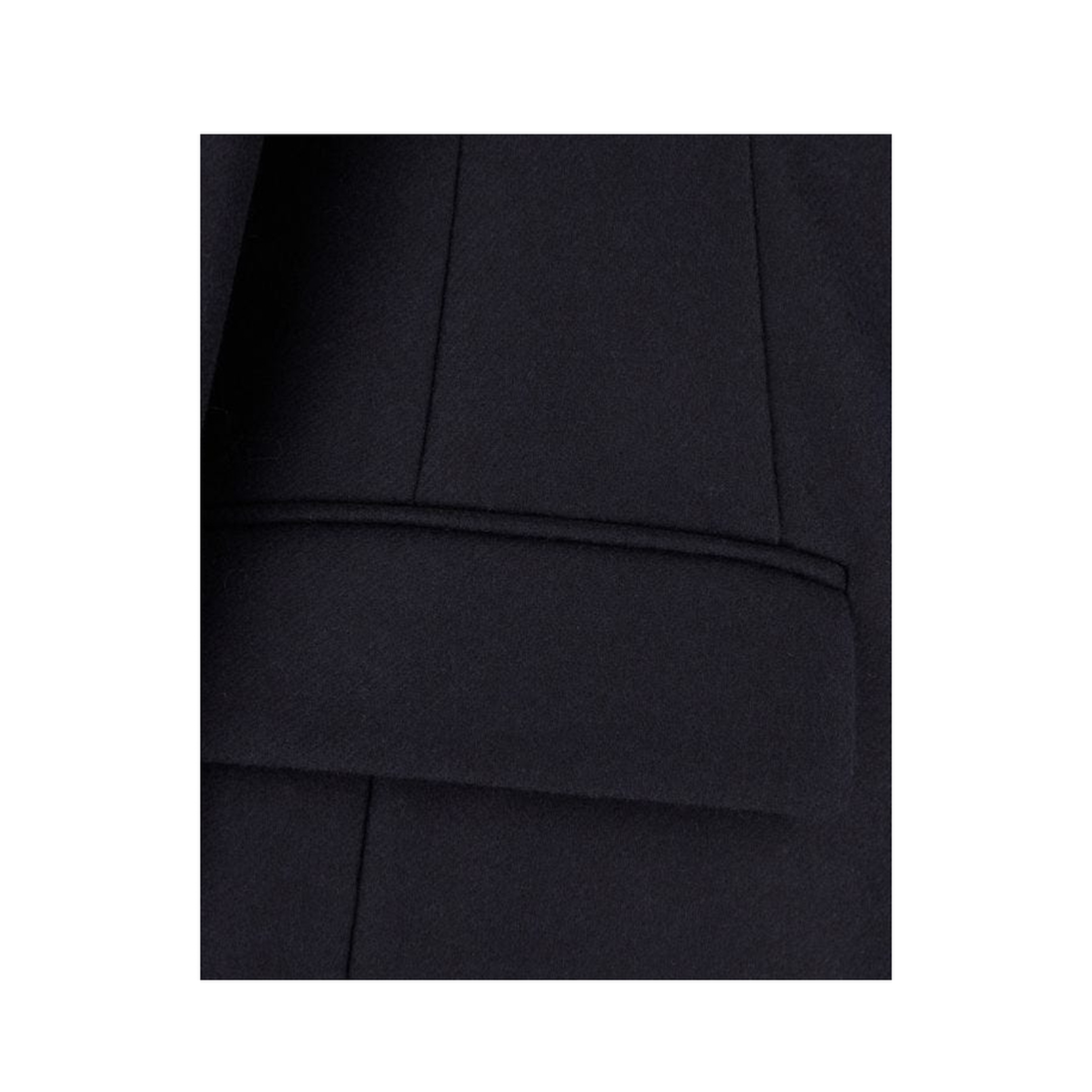 Midnight Blue Wool Coat