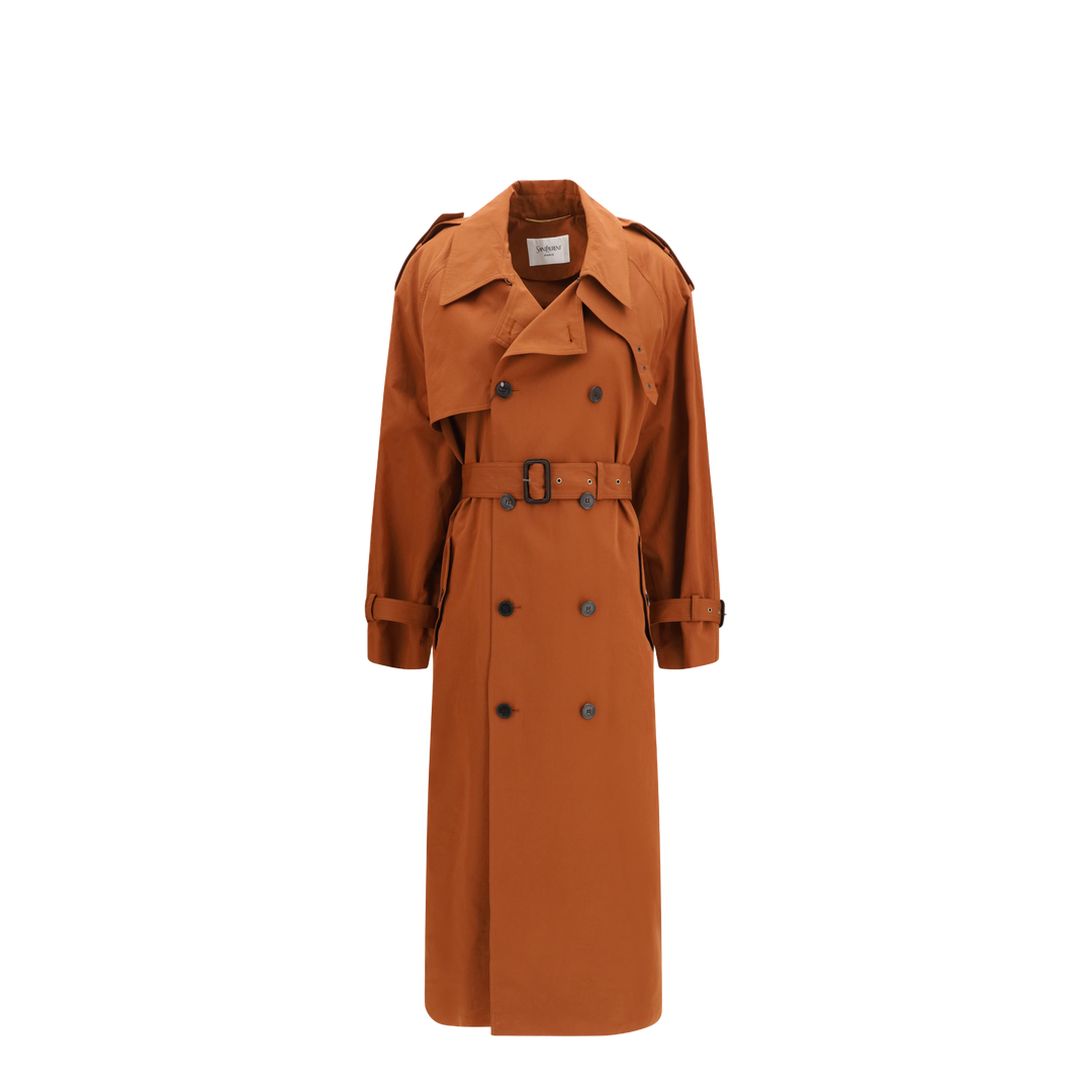 MAYFEYR - Saint Laurent - Belted Double-Breasted Coat - 851259Y6J95