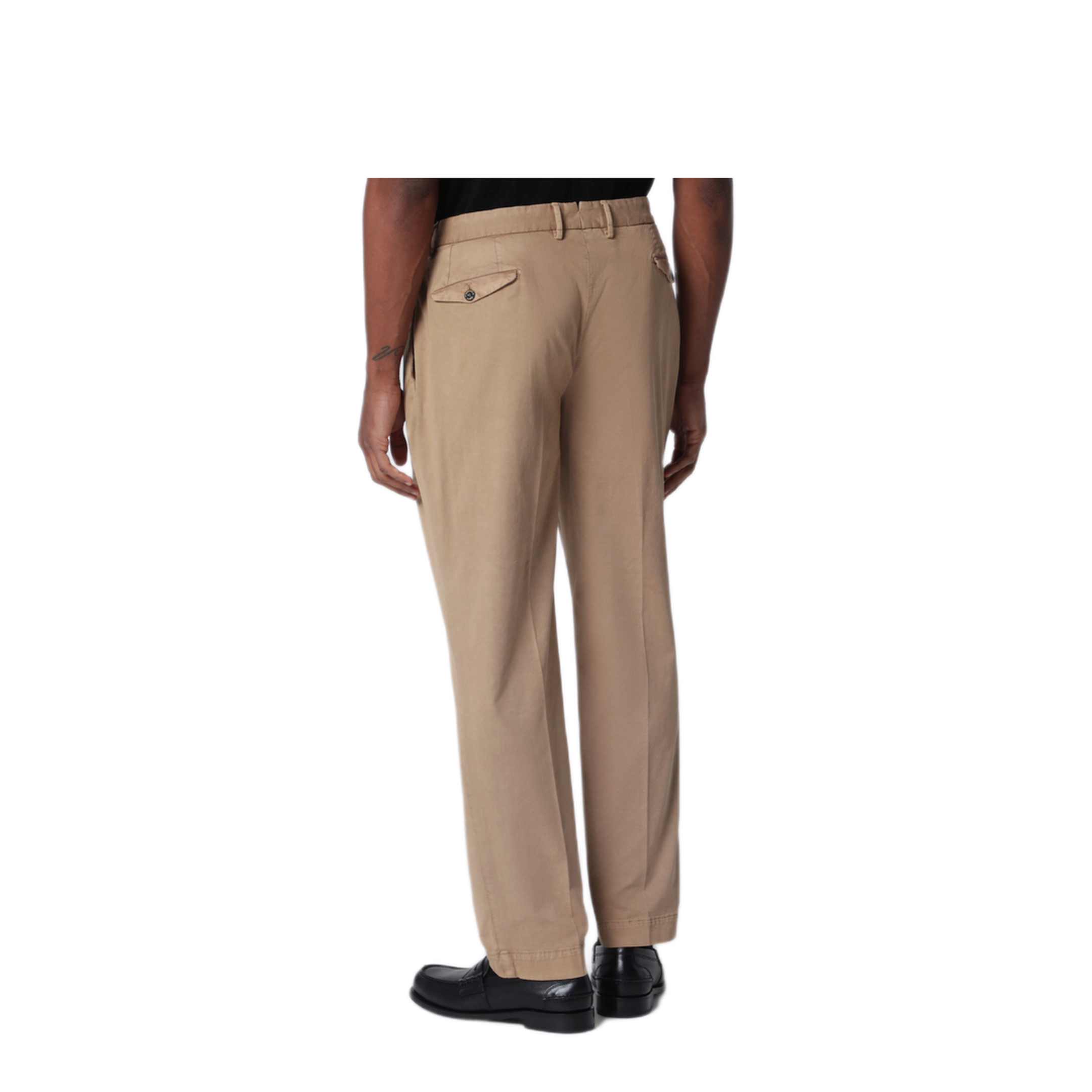 MAYFEYR - Santaniello - Beige Trousers In Cotton - DSE3295CO17