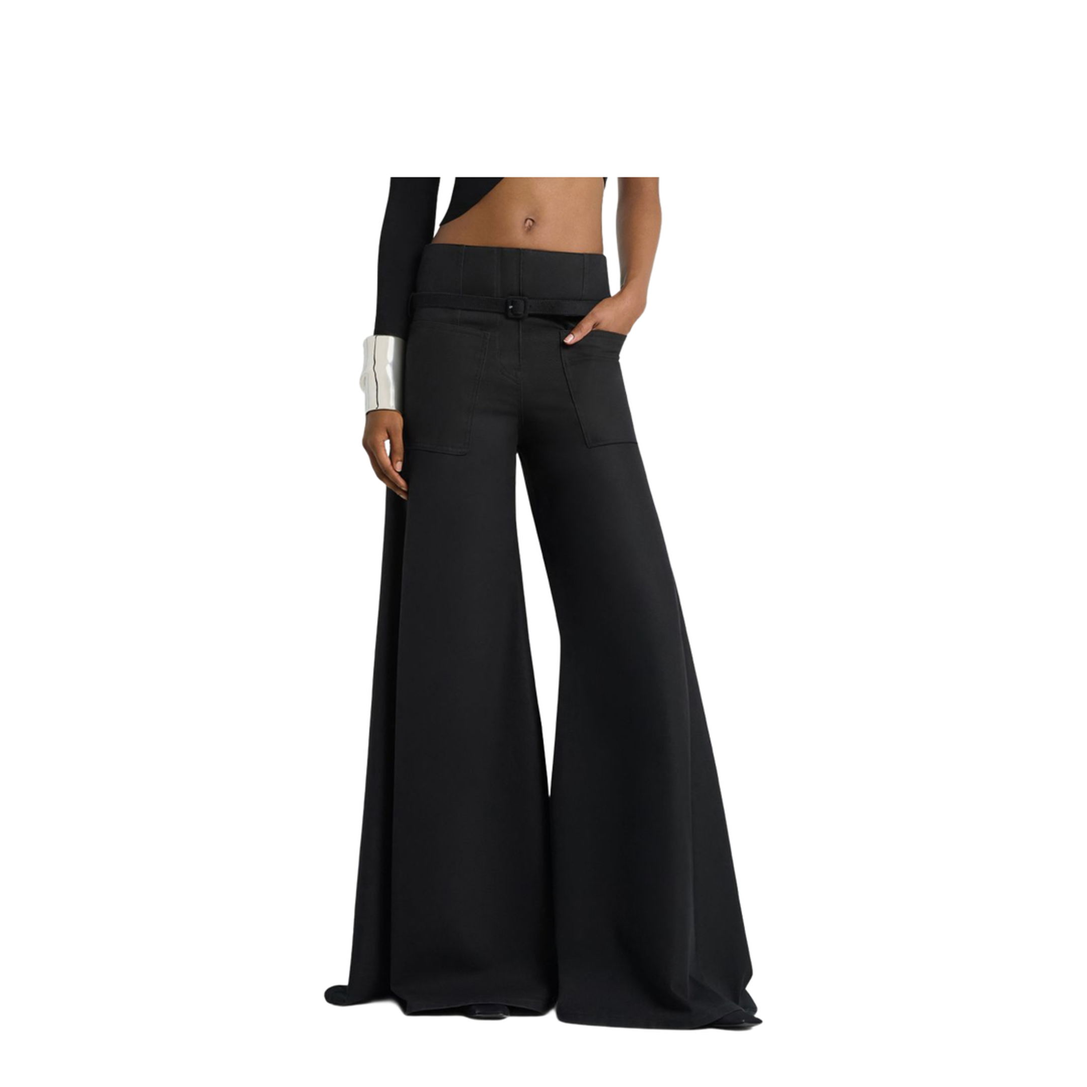 MAYFEYR - Courreges - Trousers Black - 226CPA702CO01349999