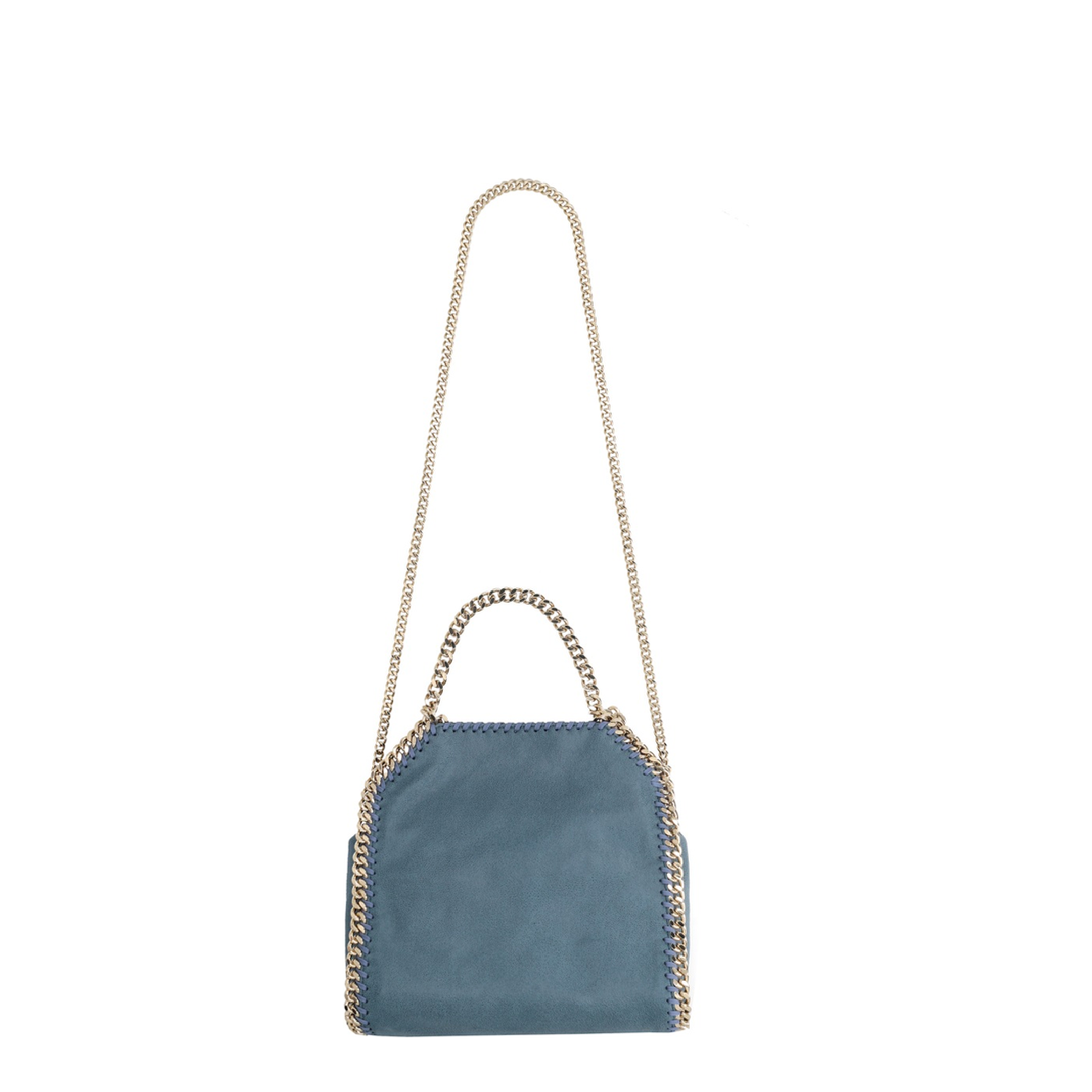 Light Blue Falabella Mini Tote Bag